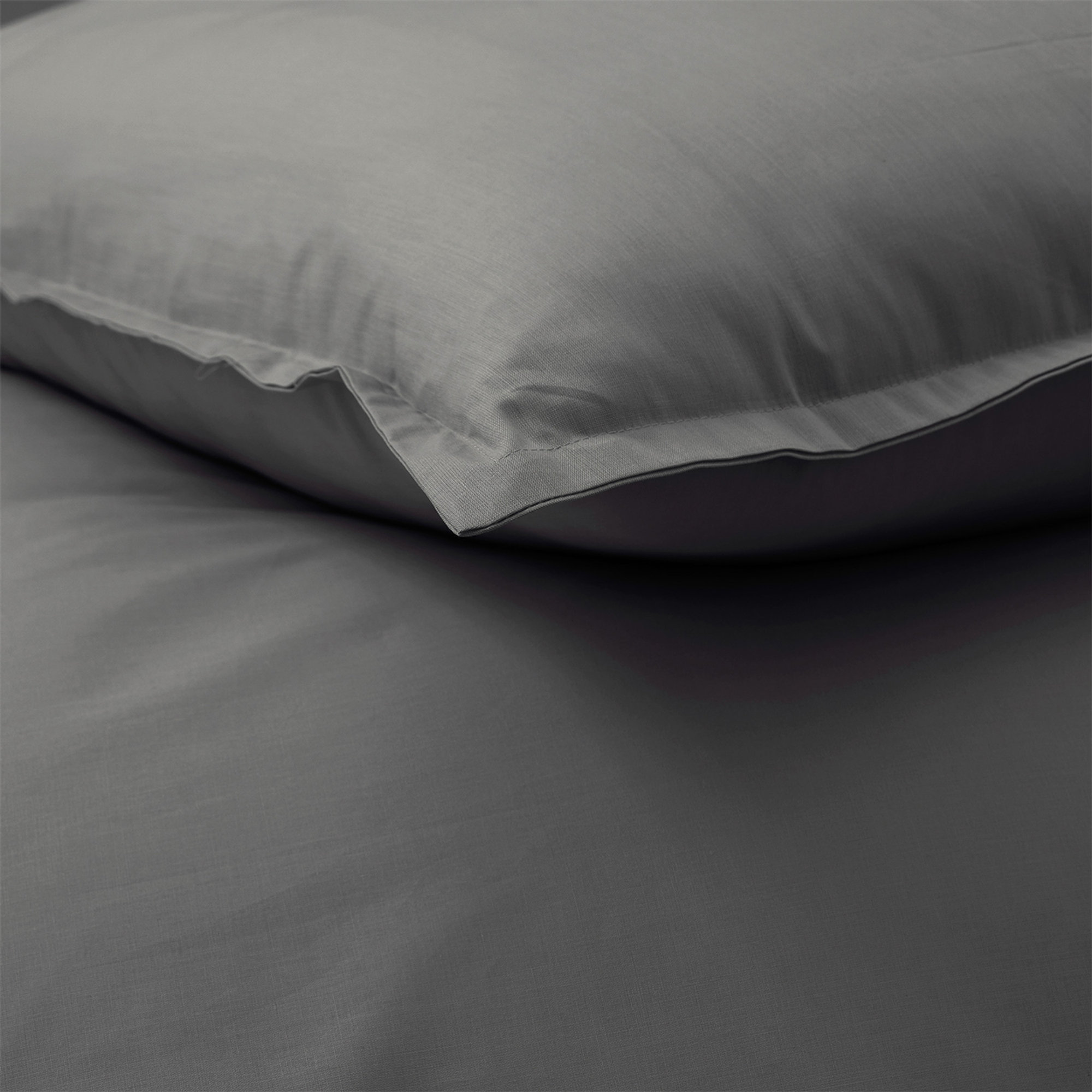 AURORA Parure Copripiumino, Grigio Biancoperla vista2
