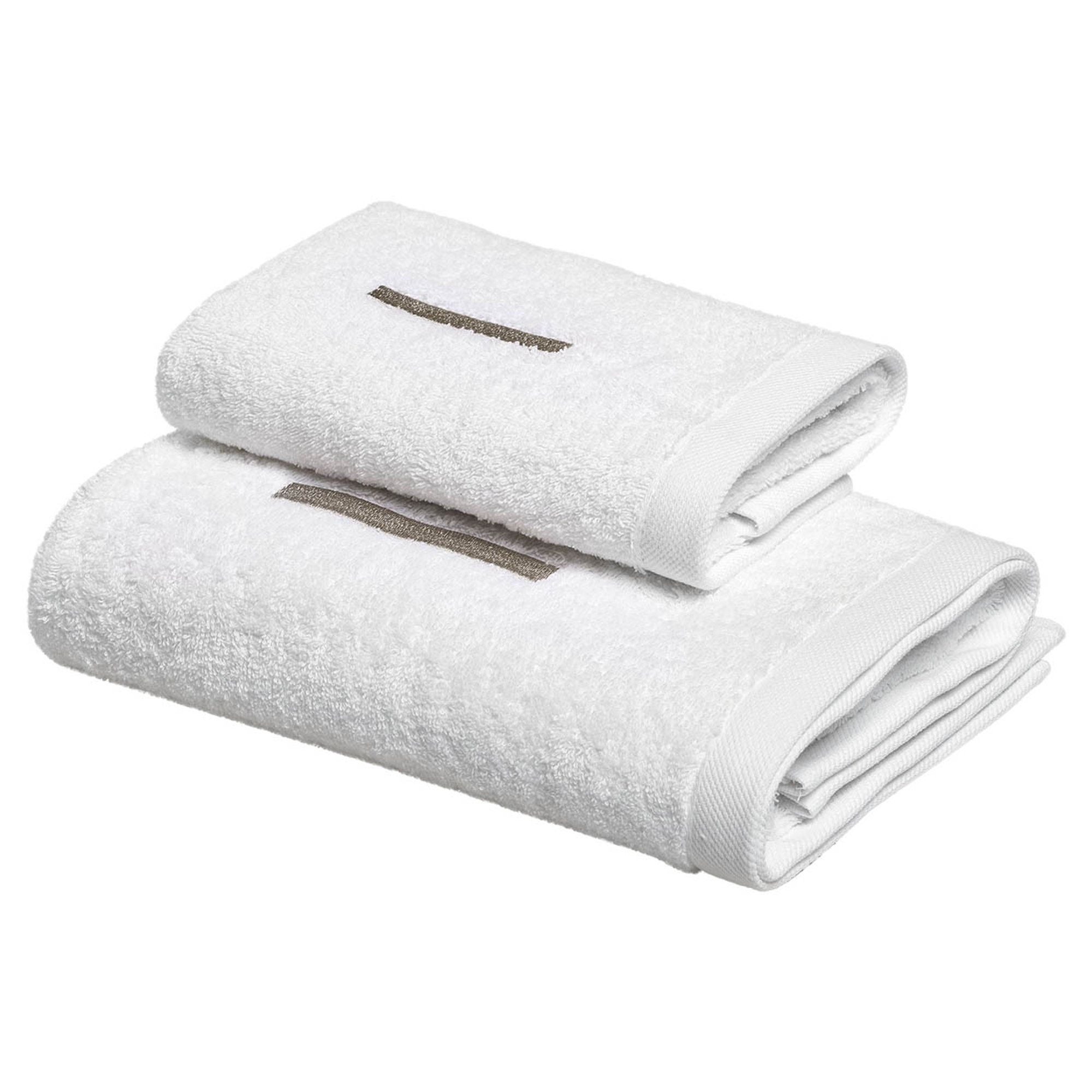 MONOGRAM Set Spugna Viso + Ospite, I Biancoperla vista0