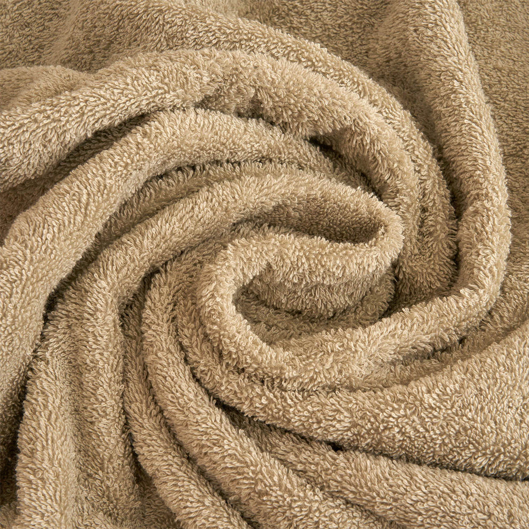 ELISA Set spugna viso + ospite, Beige Biancoperla vista2