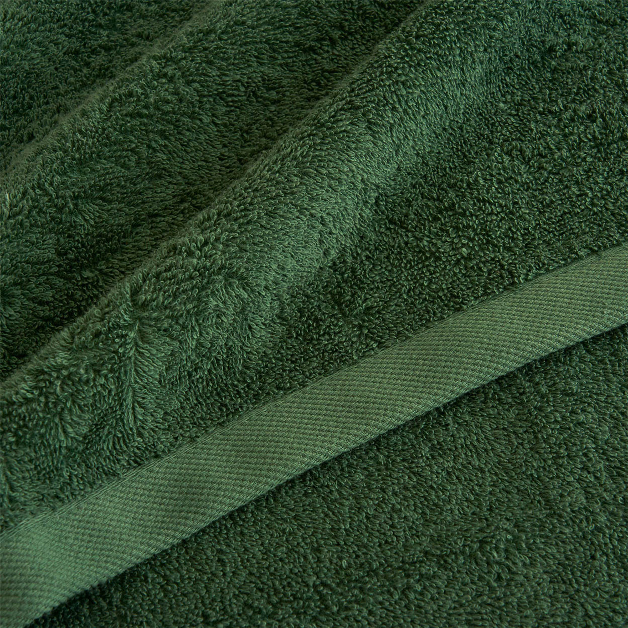 ELISA Set spugna viso + ospite, Verde Biancoperla vista2