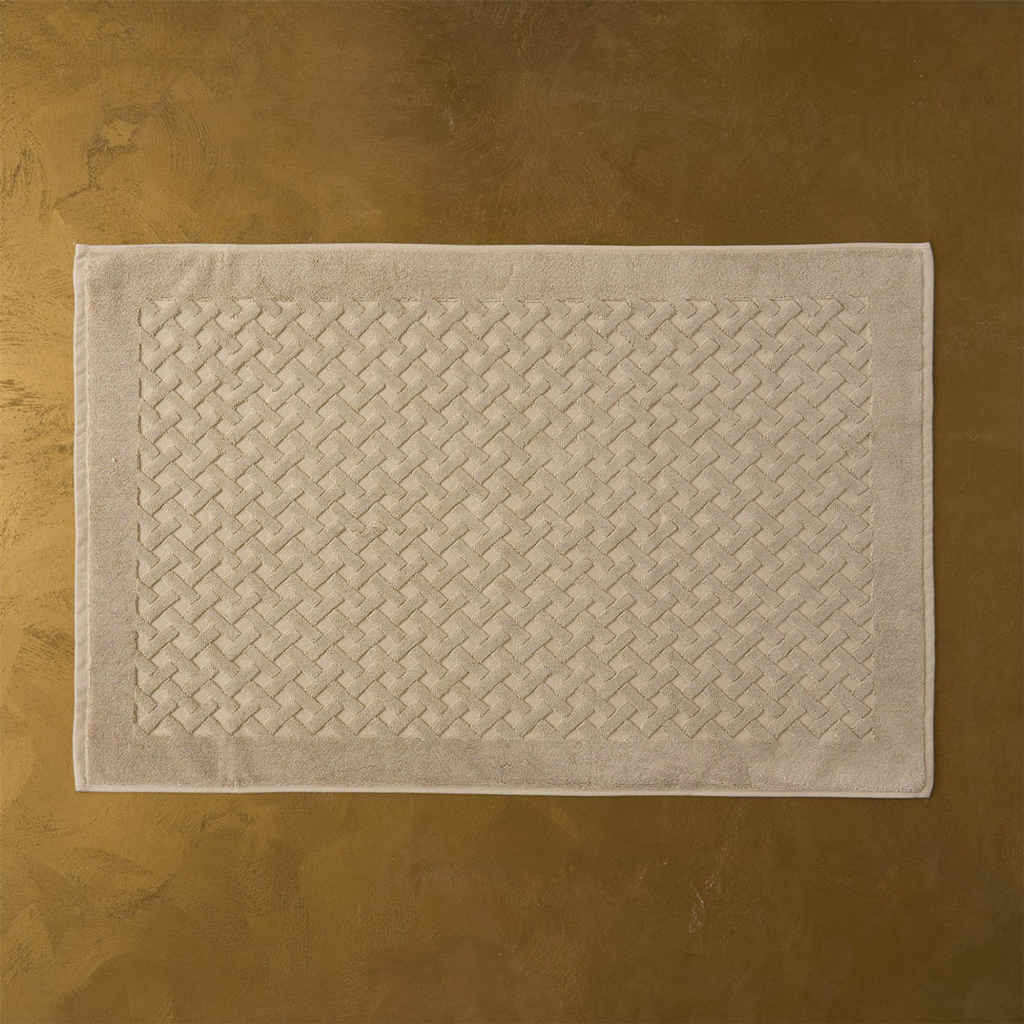 ELISA Tappeto bagno 60x90, Beige Biancoperla vista1
