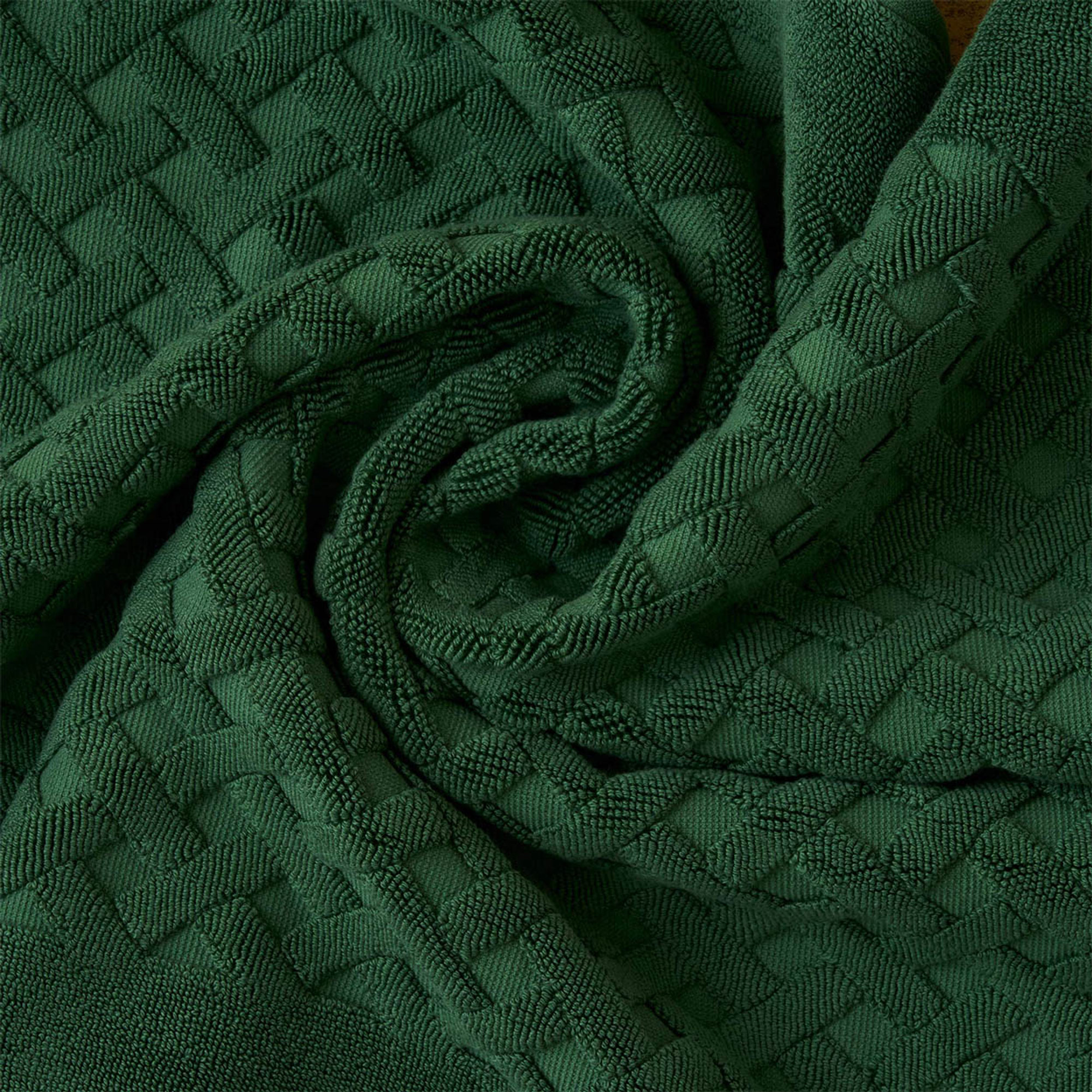 ELISA Tappeto bagno 60x90, Verde Biancoperla vista2