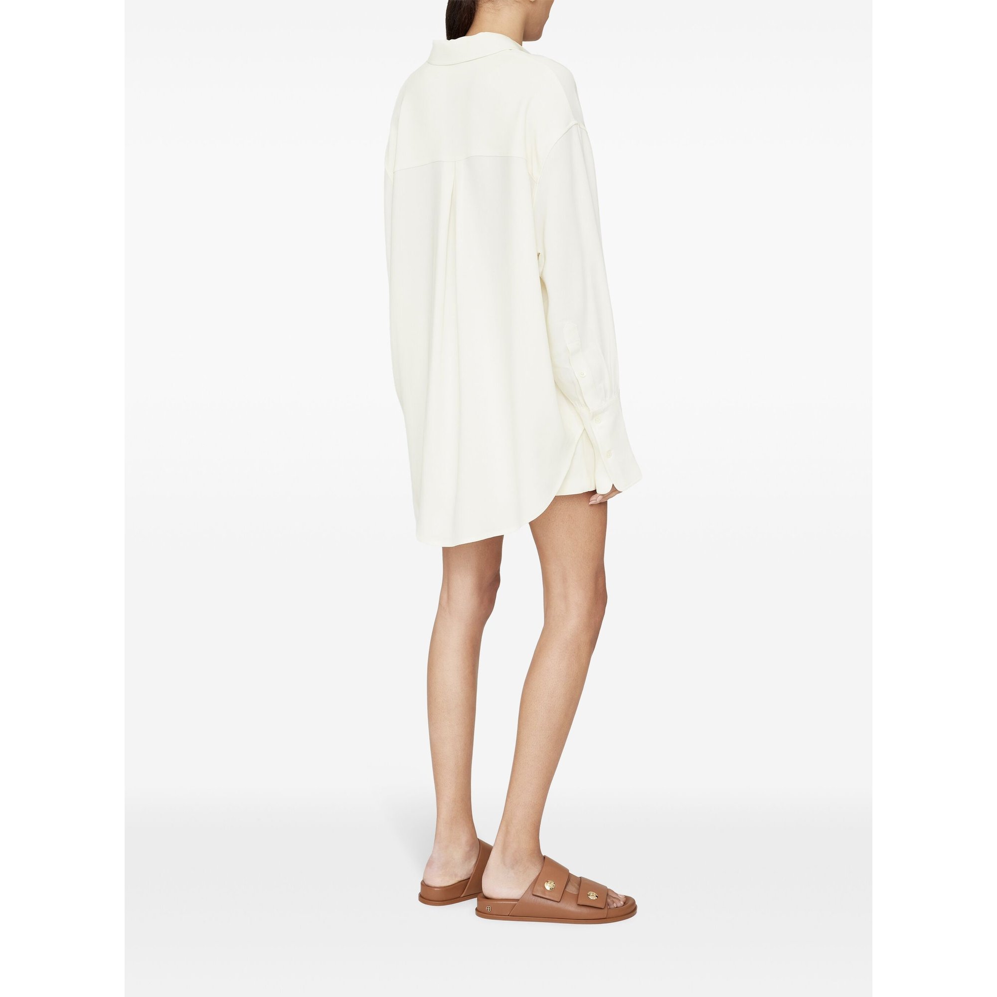 Lake Pullover Shirt - Ivory A075832ivy26 Anine Bing vista2