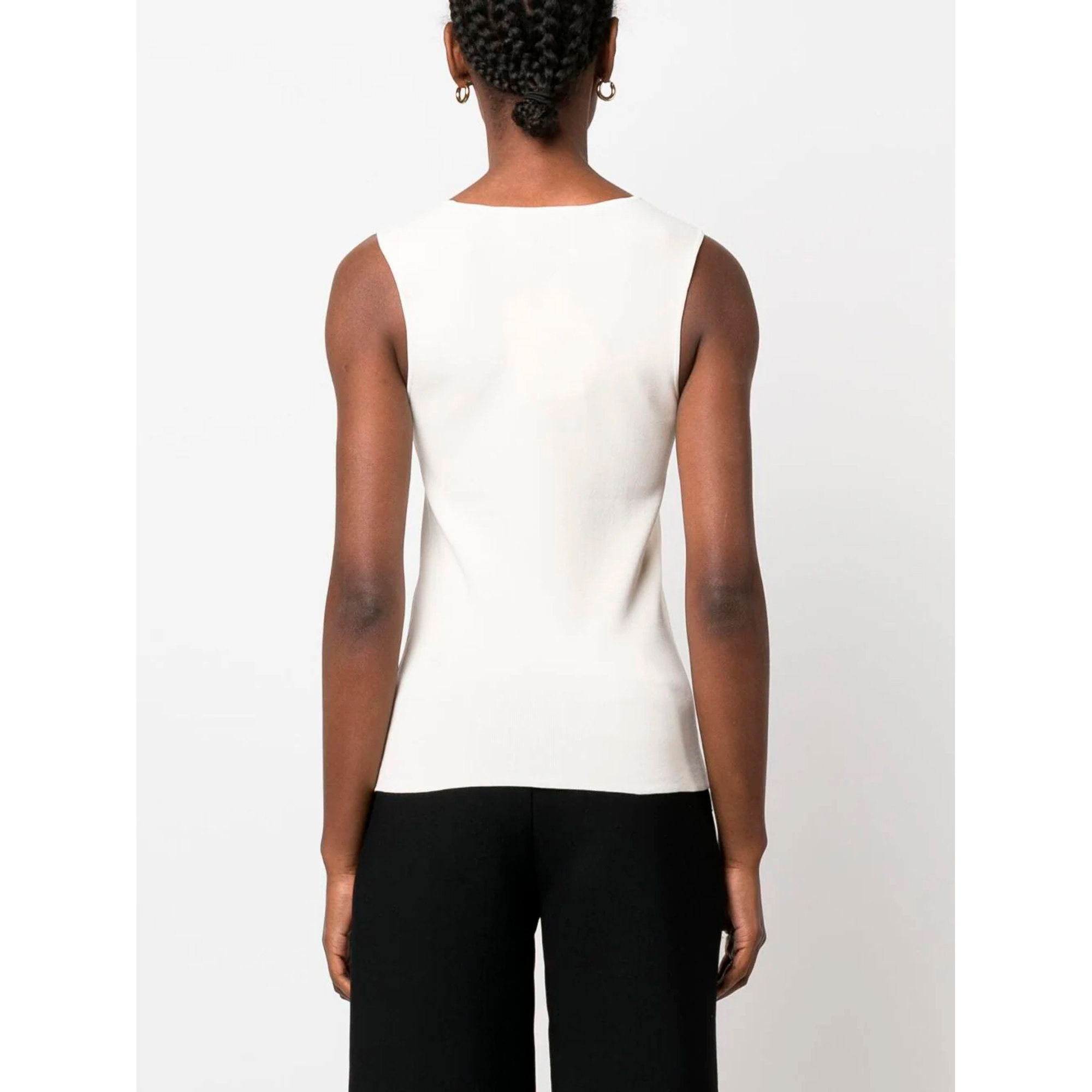 Bustier Shaped Knit Tanktop 40723023 ROHE vista3