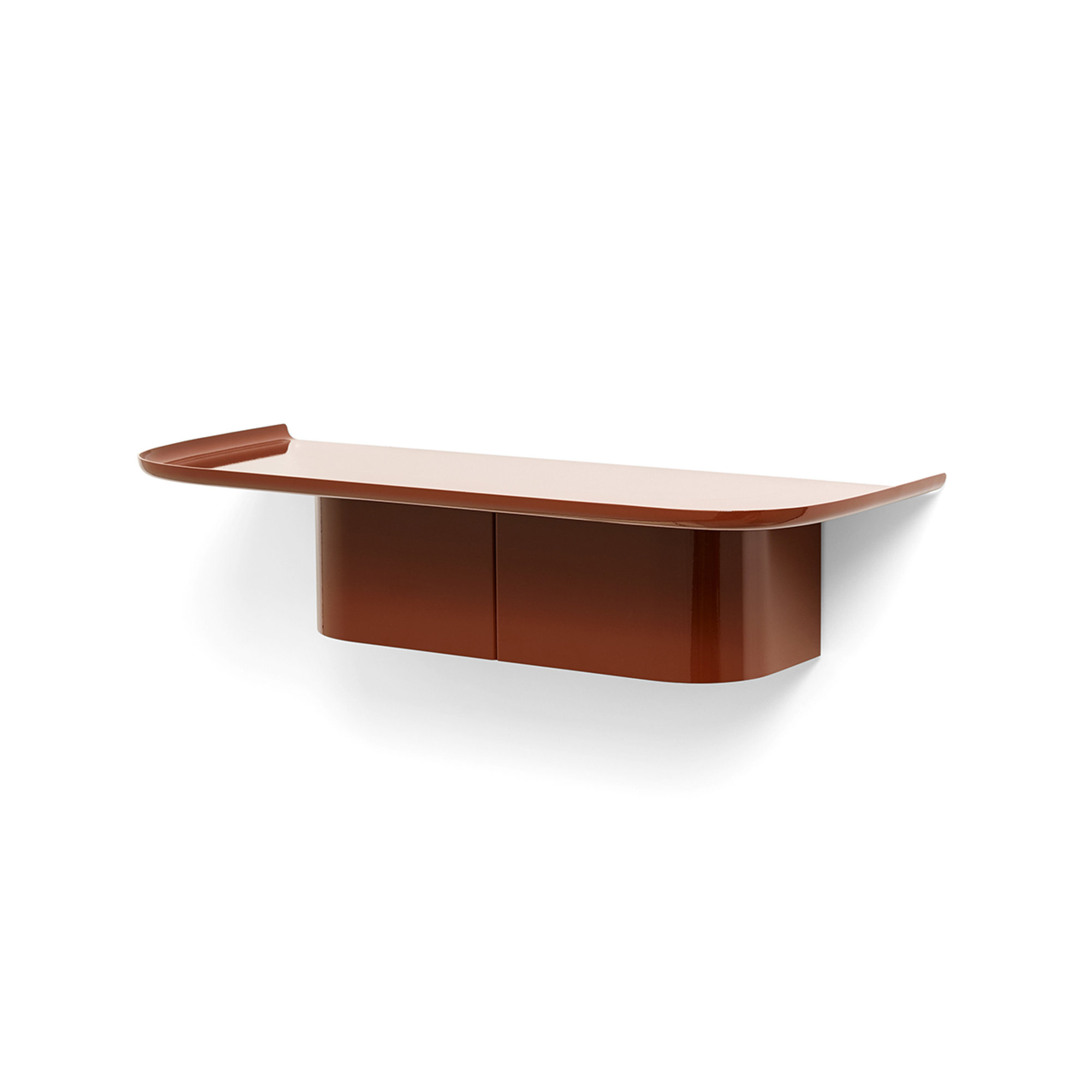 Shelf KORPUS, brick red Hay vista0