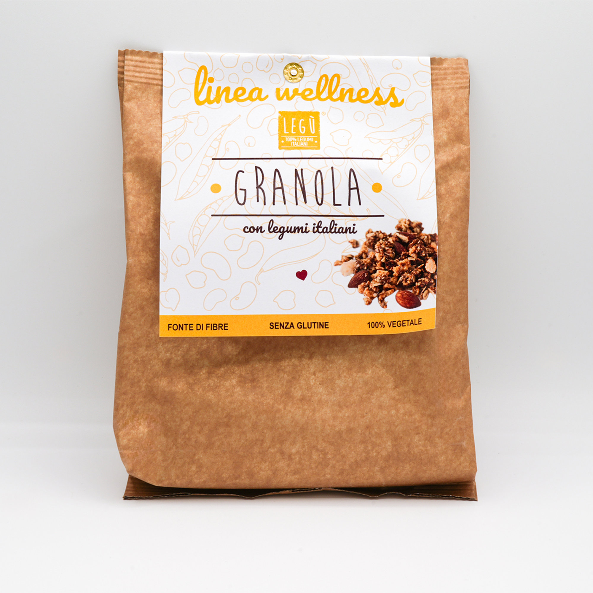 Ensemble de 2 Granolas de Légumineuses et Céréales (110g) Legù vista0