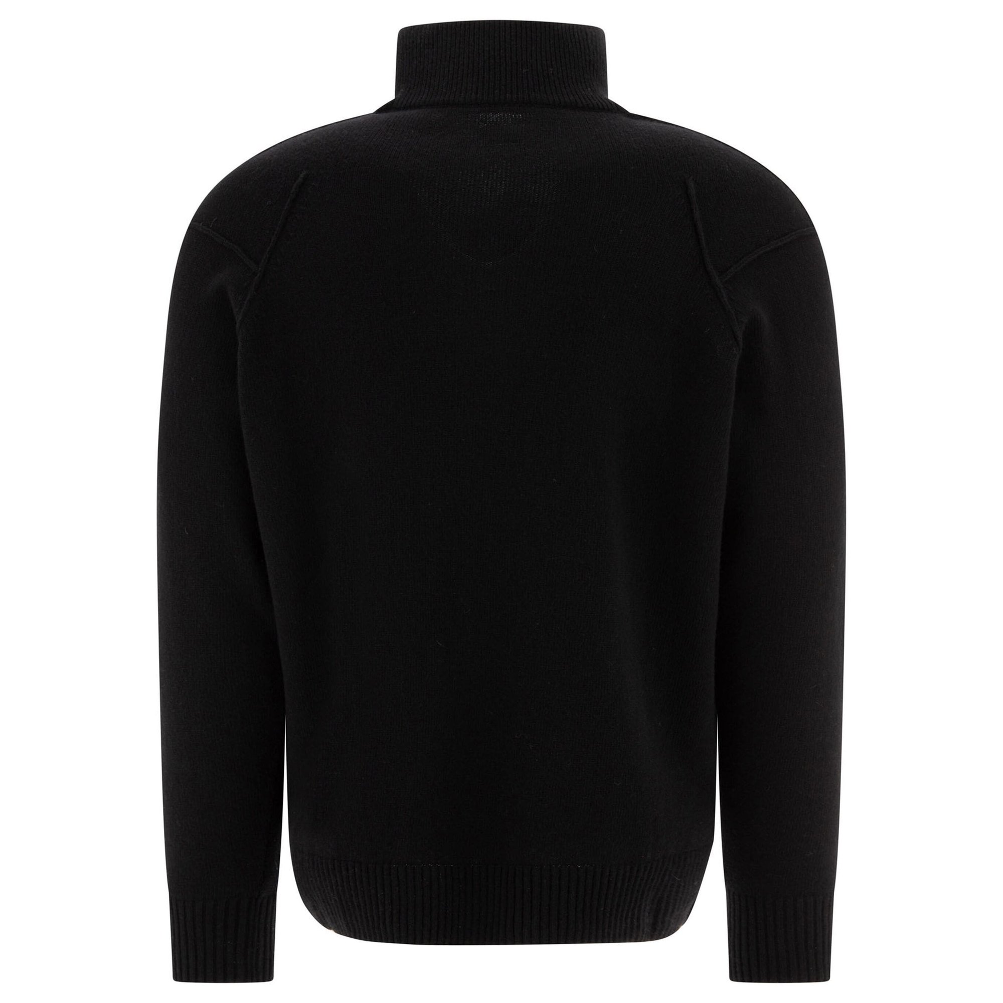 Lambswool Grs Half Zipped Knit 17cmkn144a110149a CP Company vista1