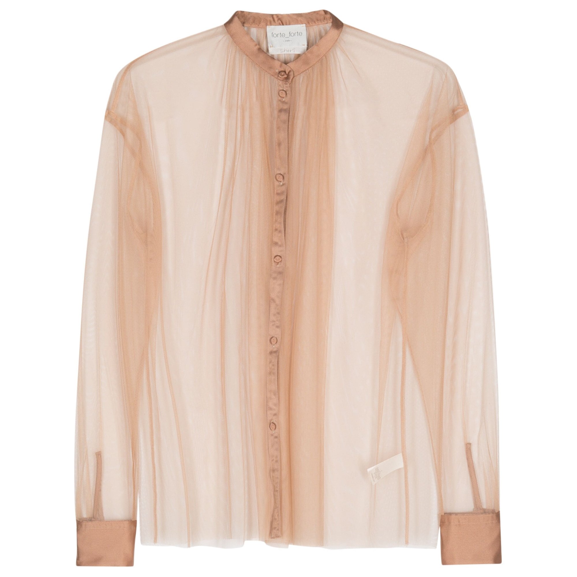 Tulle Bohemian Shirt 13293myshirt Forte_Forte  vista0