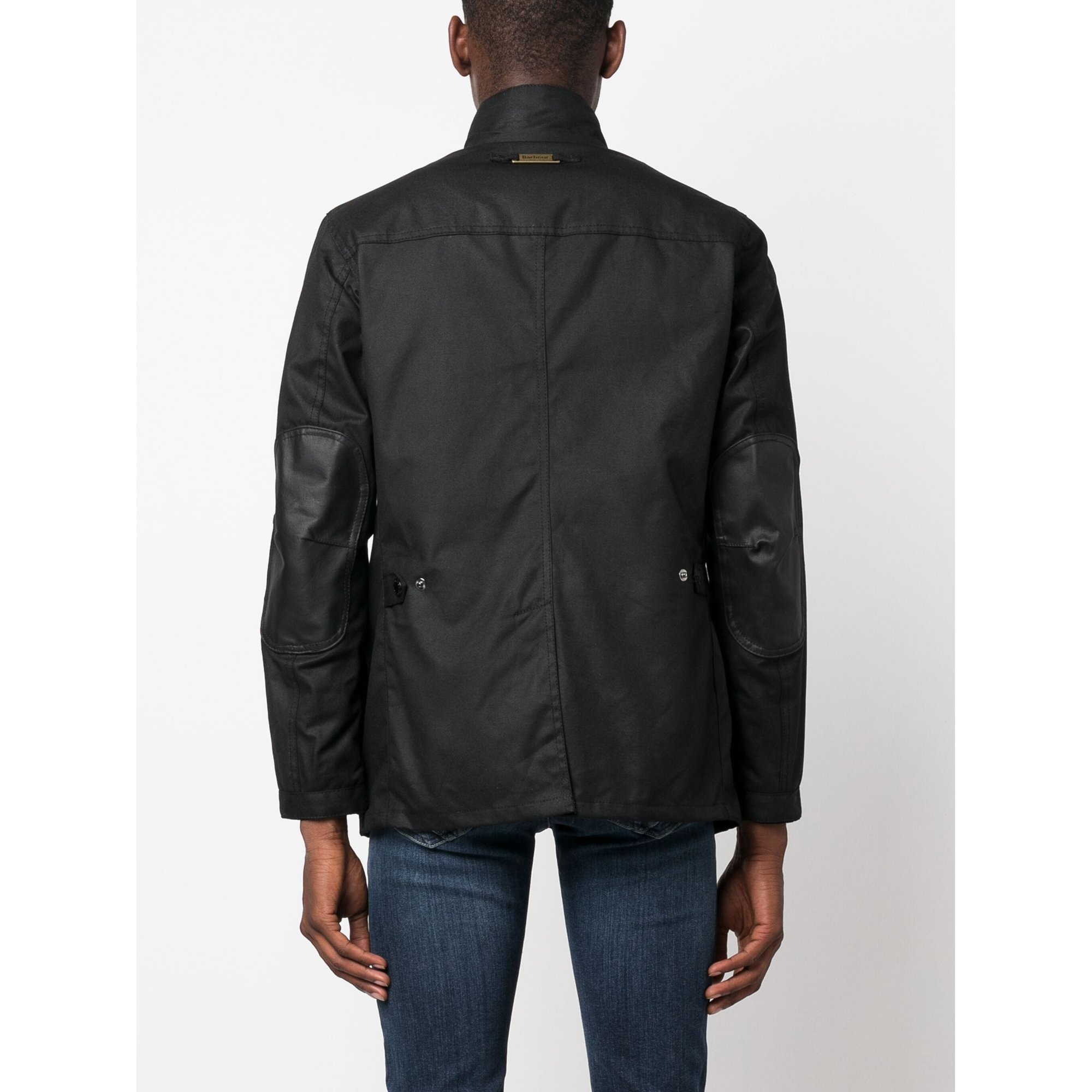 Chaqueta de cera Ogston Mwx0700bk11 Barbour vista3