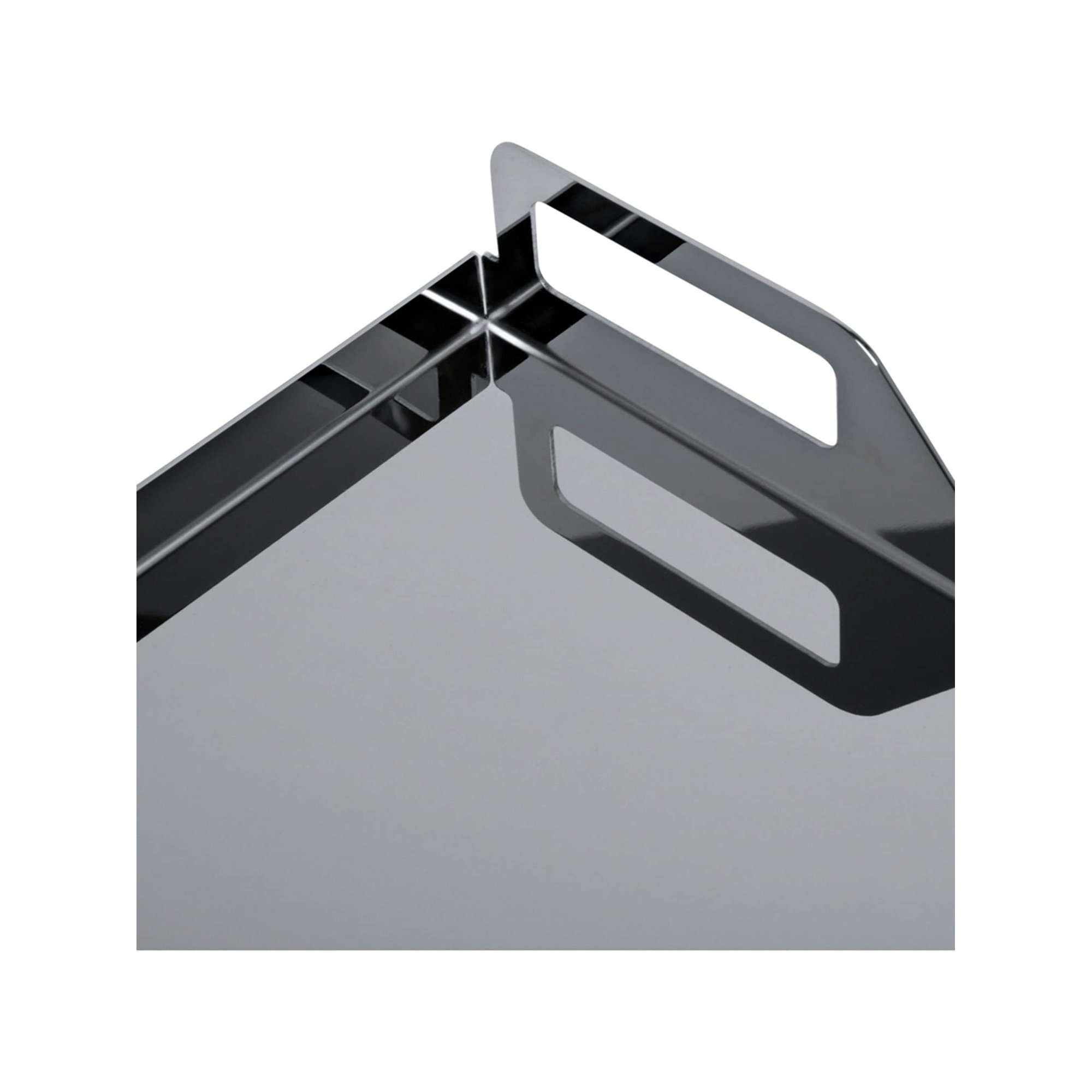 Vassoio Rett C/maniglie cm 45x35 - Gio Ponti Luxury Inox 56560l45 Sambonet vista2