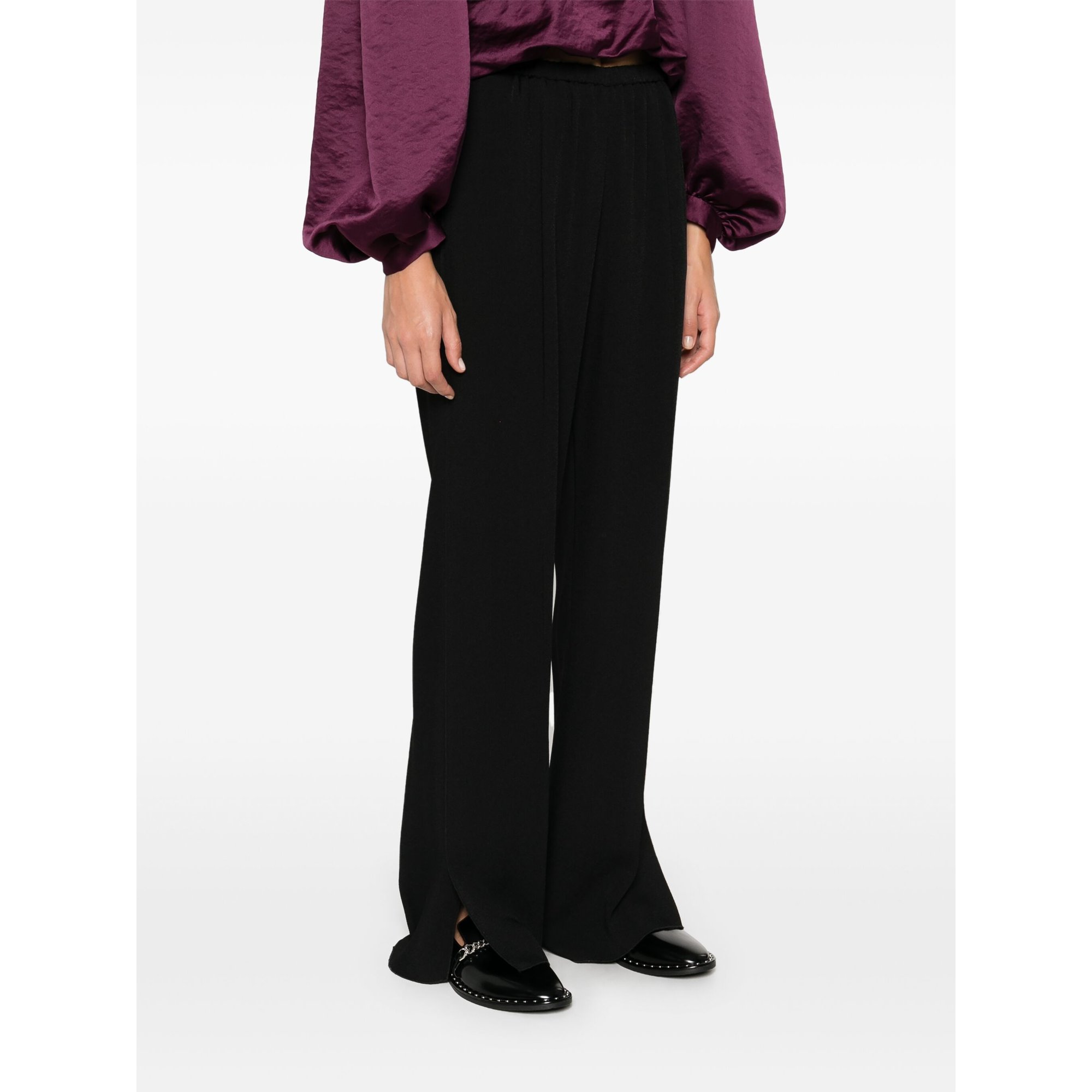 Viscose Sabl` Flare Pants 13242mypants Forte_Forte  vista2