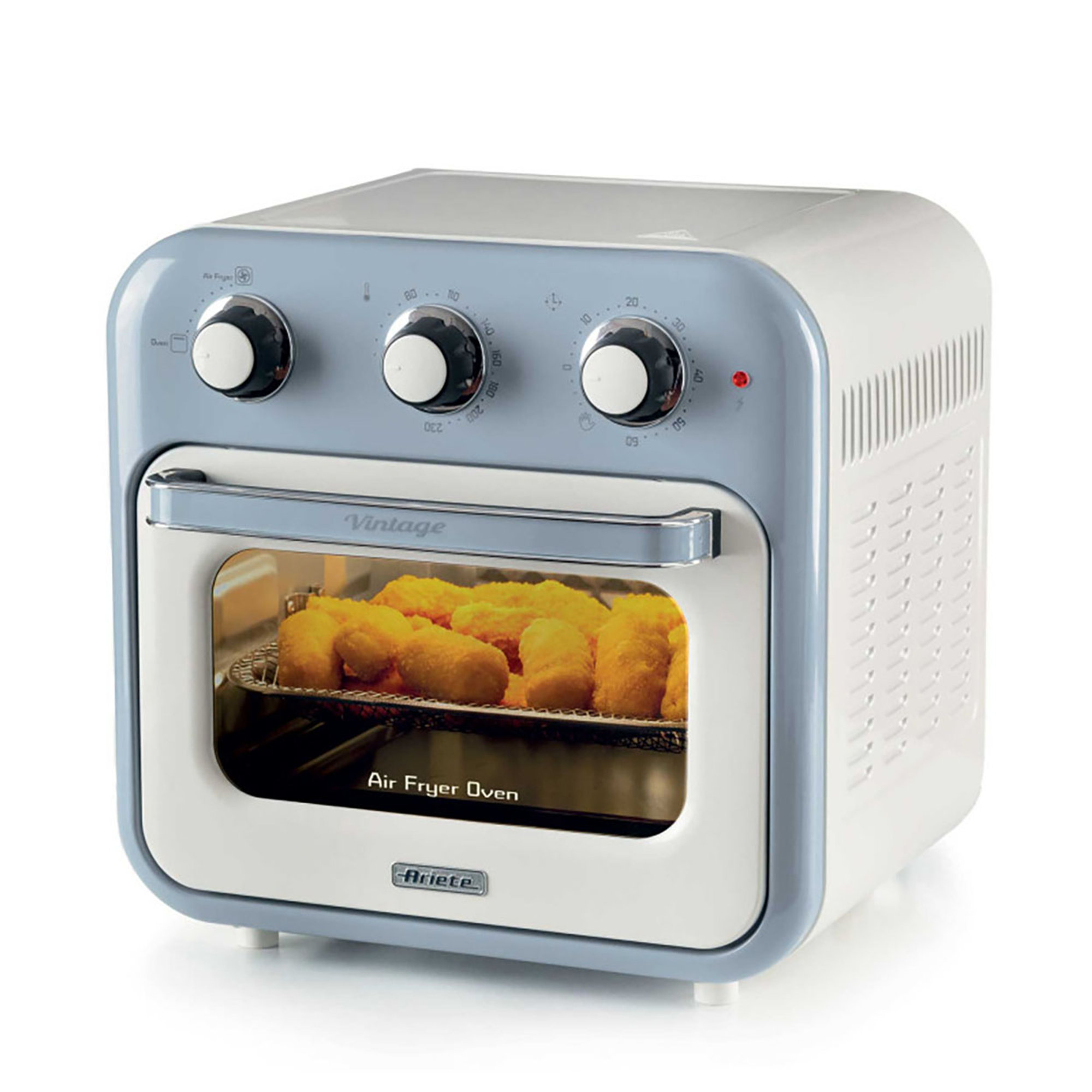 Friggitrice ad aria + Forno Vintage Celeste Ariete vista0