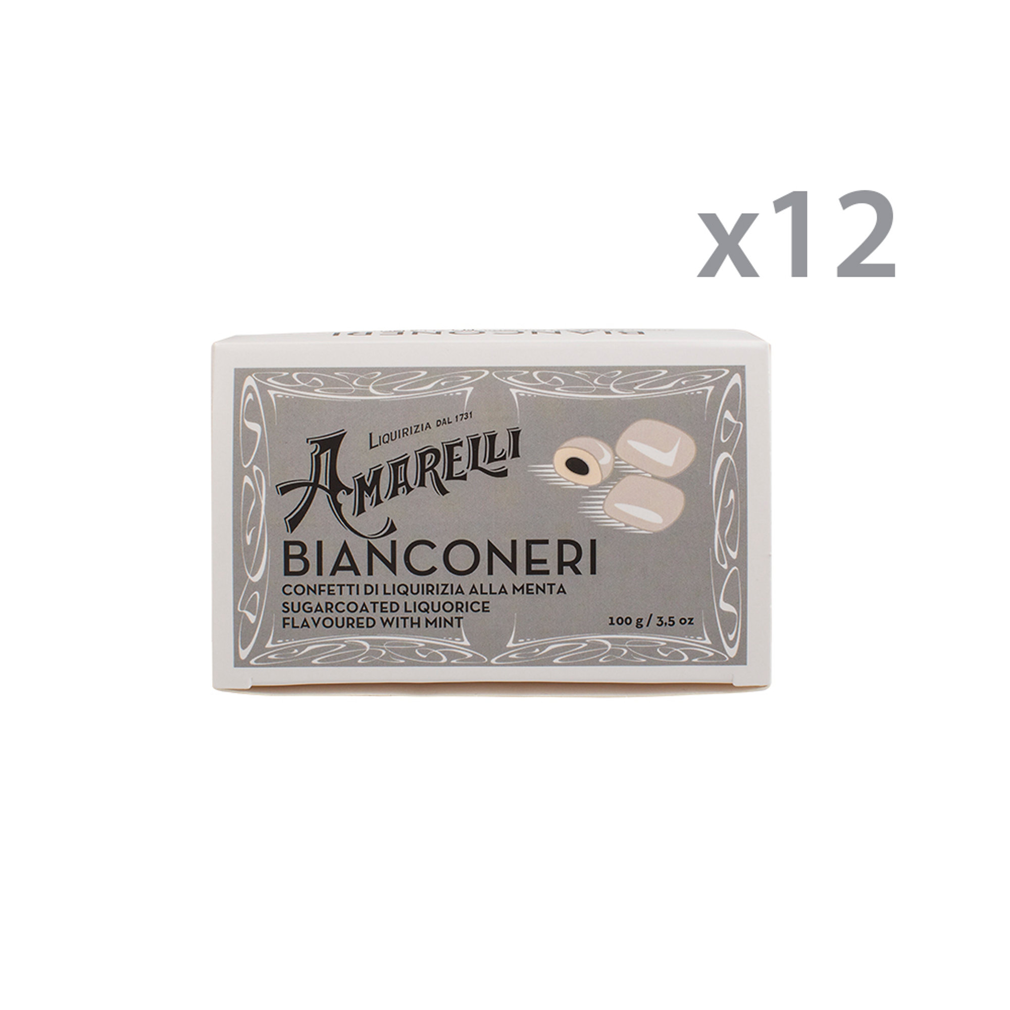 12 confezioni - Bianconeri Amarelli vista0