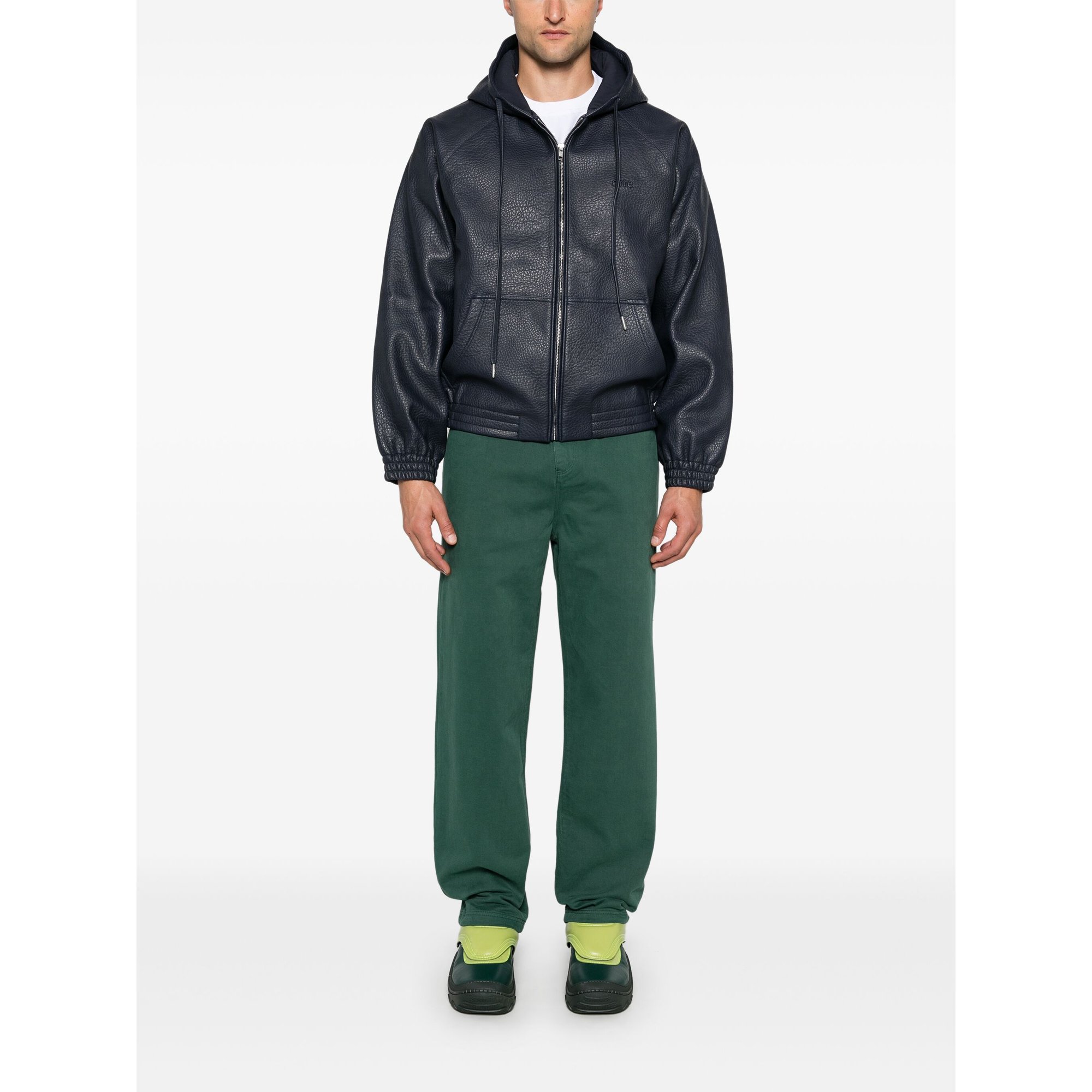 Veste à capuche en cuir Aw24040j Arte Antwerp vista1