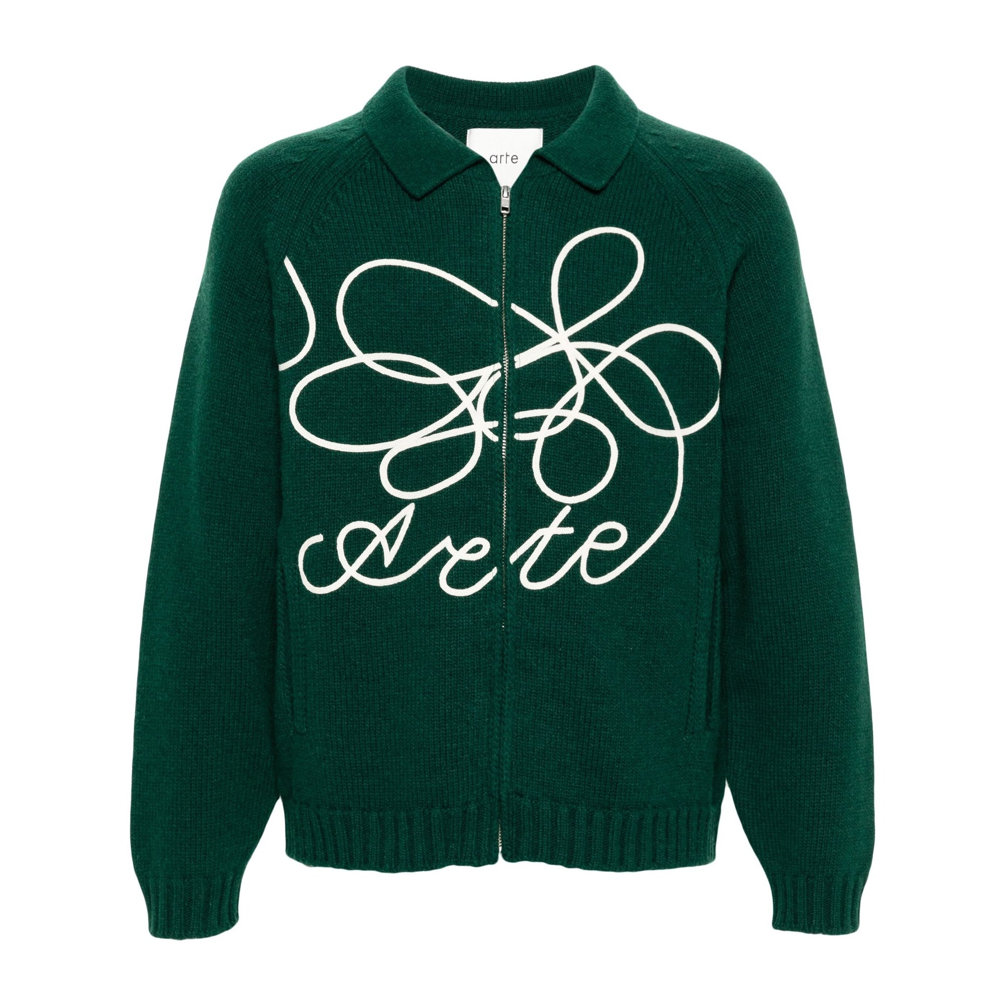 Cardigan Flower Round Knit Aw24157k Arte Antwerp vista0