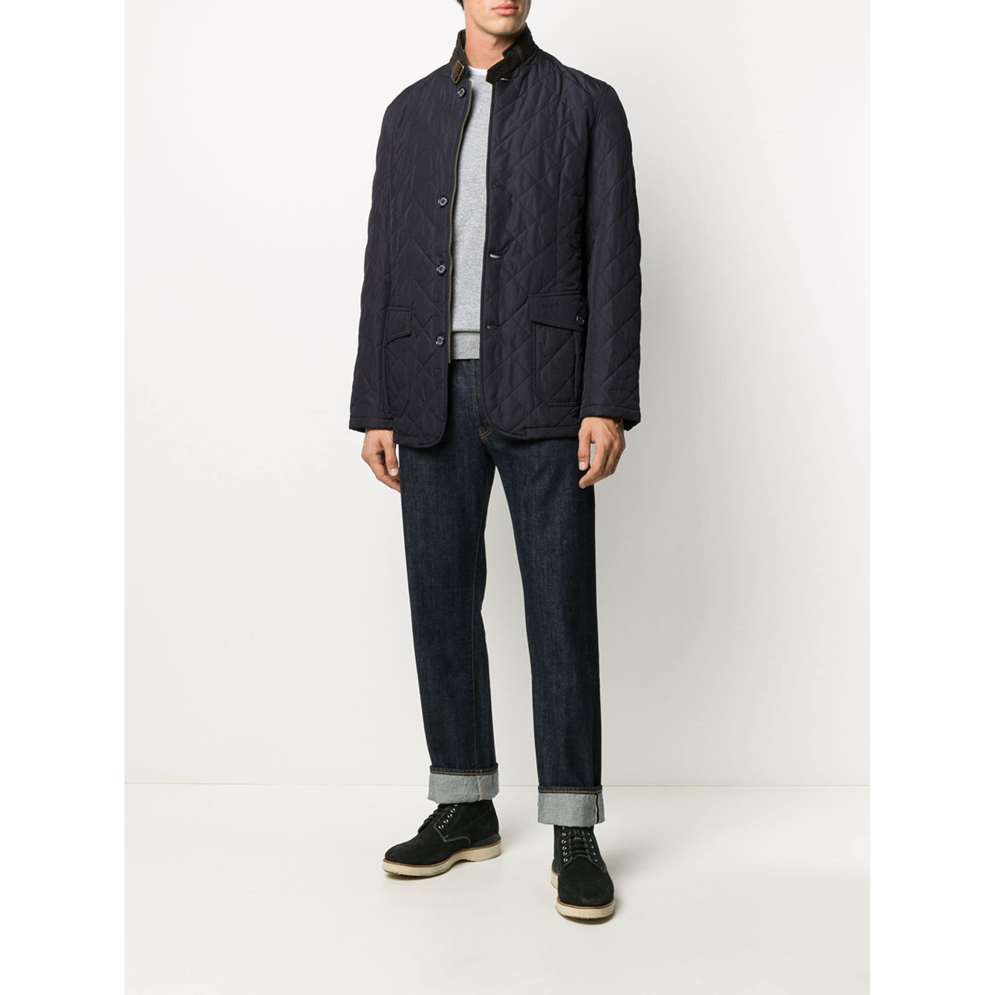 Matelassé Lutz Mqu0508ny71 Barbour vista1