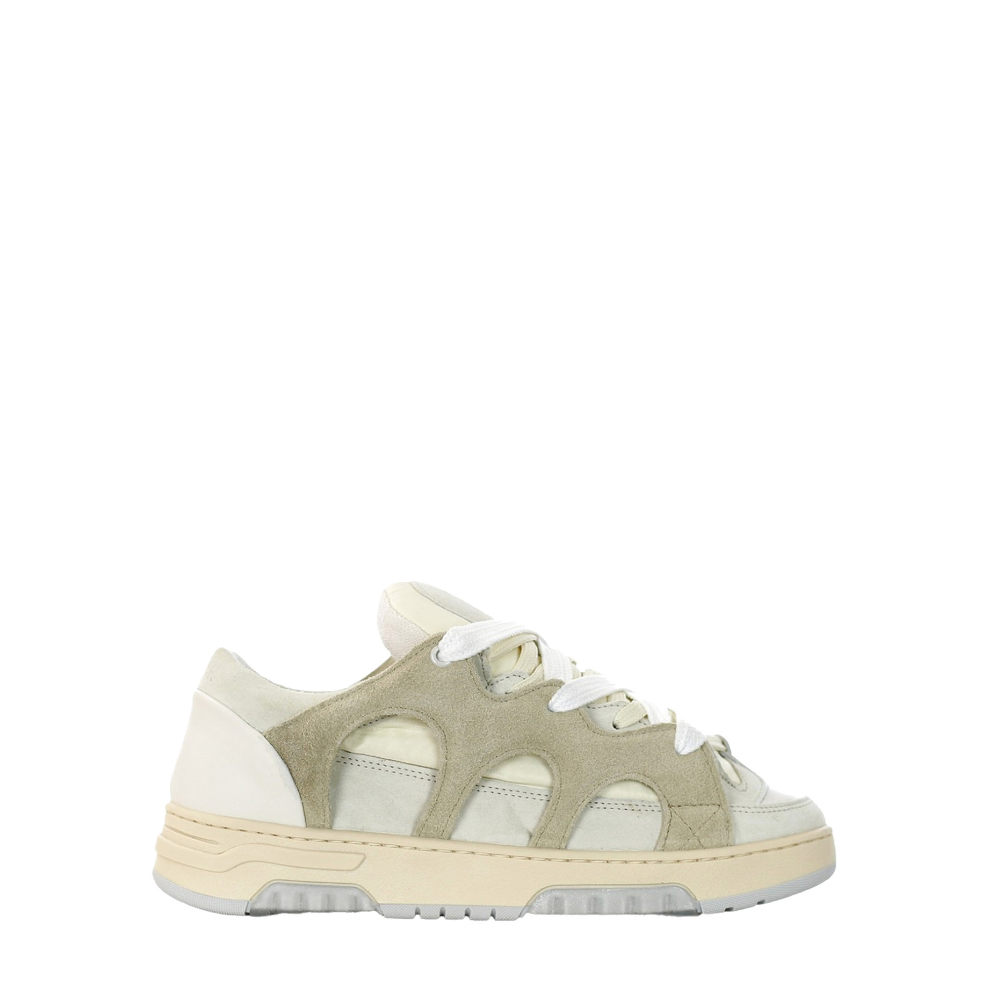Sneakers - YU01-S1-OR-CO W CREAM OFF WHITE Santha  vista0