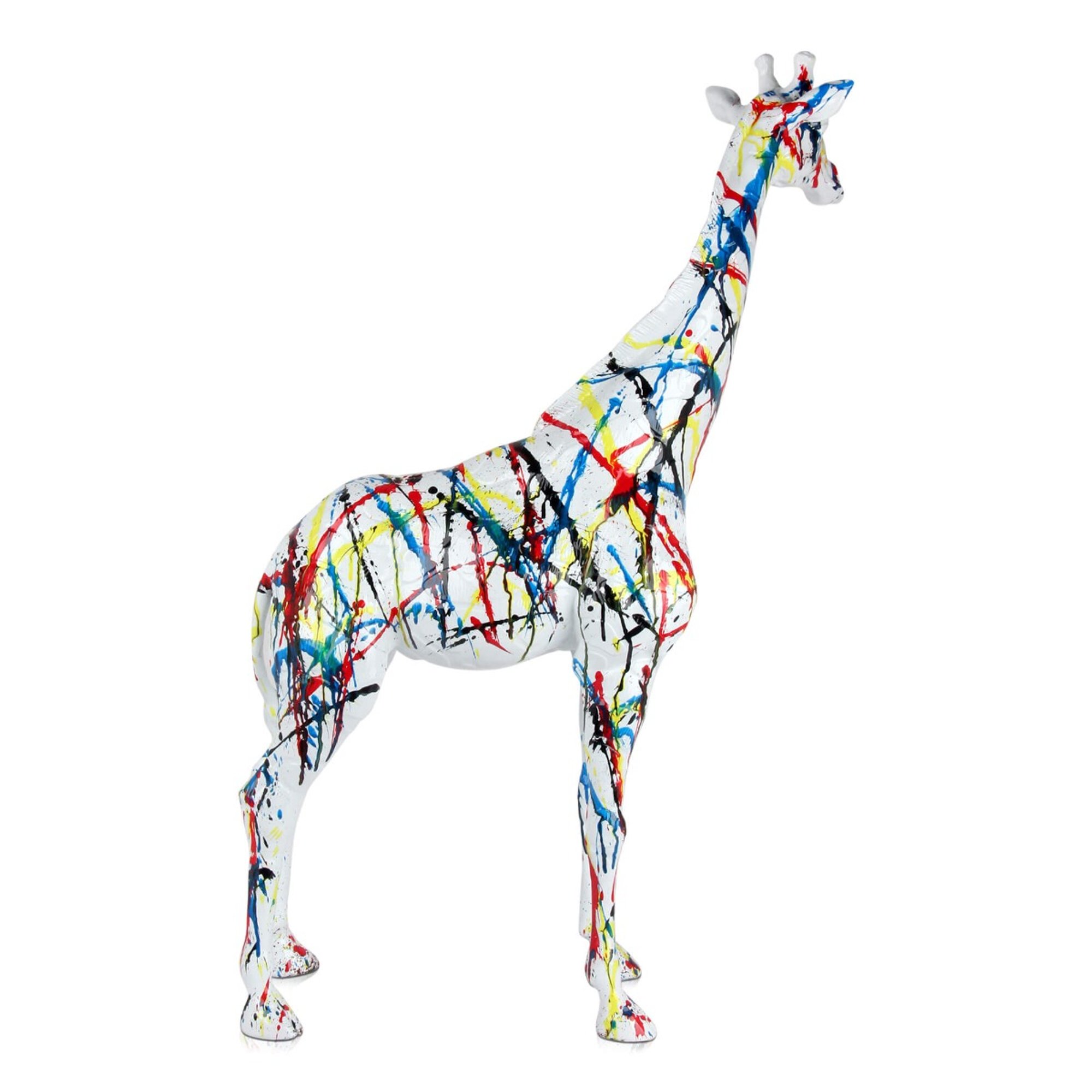 Adm - Scultura in Resina Grande 'giraffa' Arte dal mondo vista3