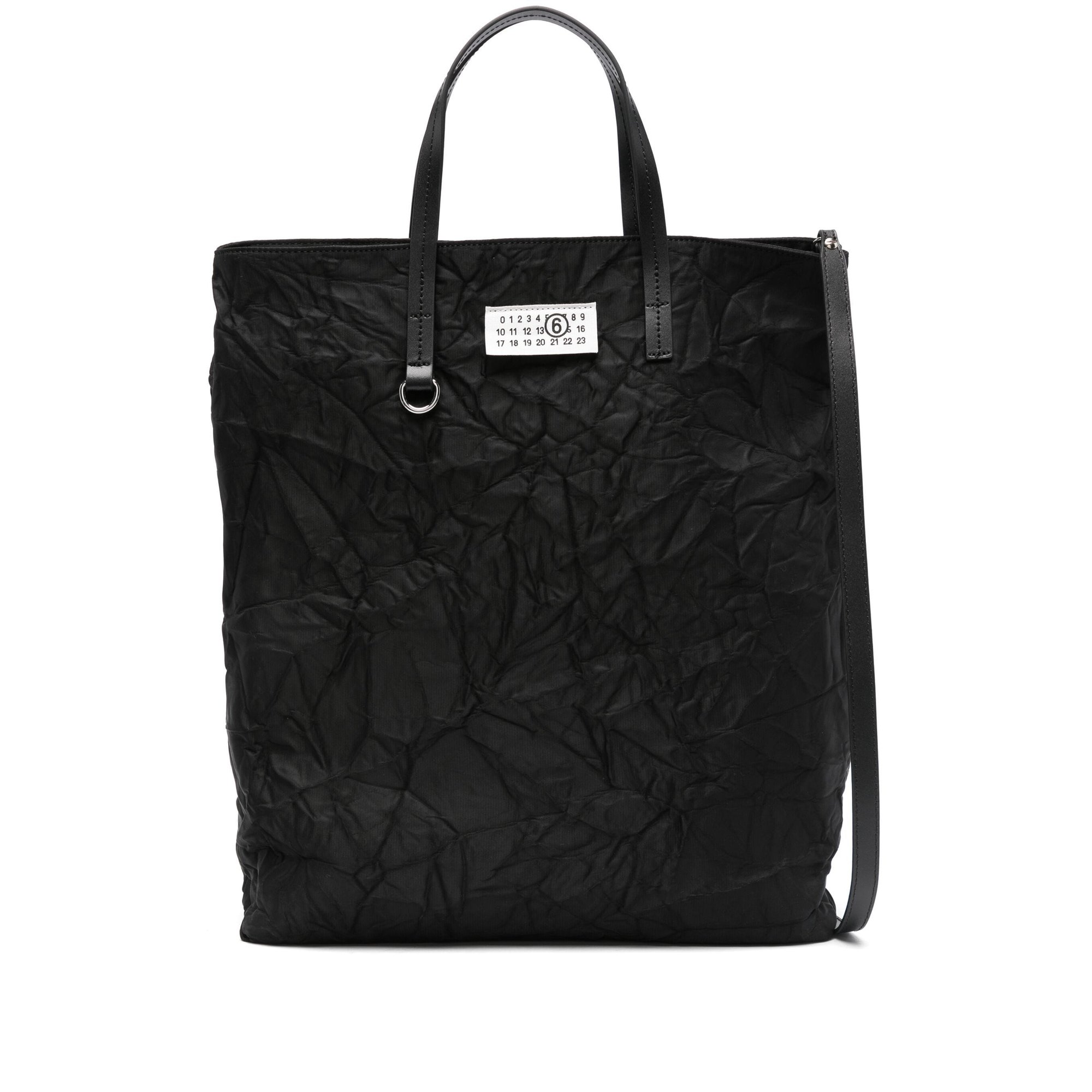 バッグ MM6 Maison Margiela SHOPPING BAG MM6 Maison Margiela Japanese Bag in Black Curated at Jake