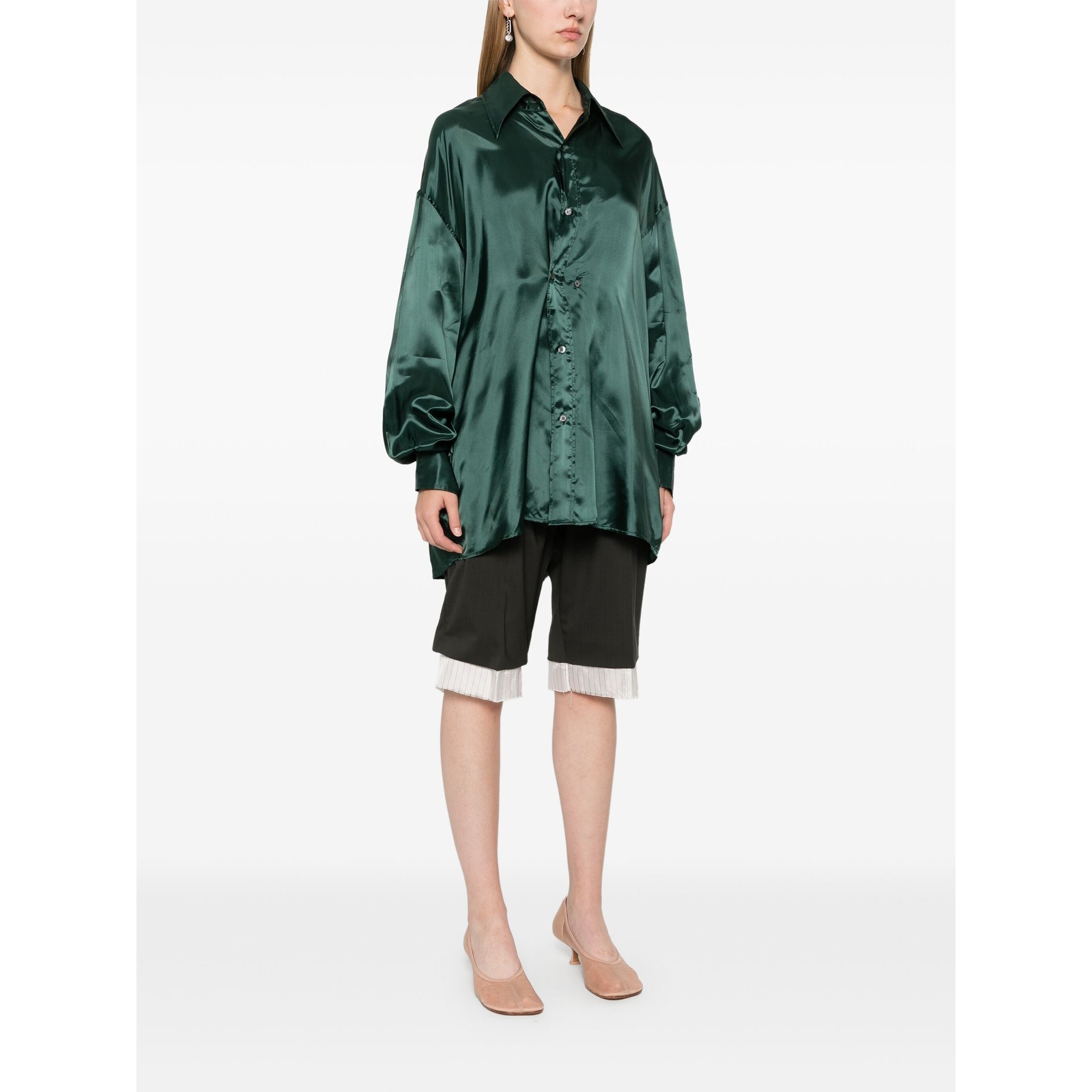 Longsleeved Shirt S62dt0033s41355 MM6 Maison Margiela vista1