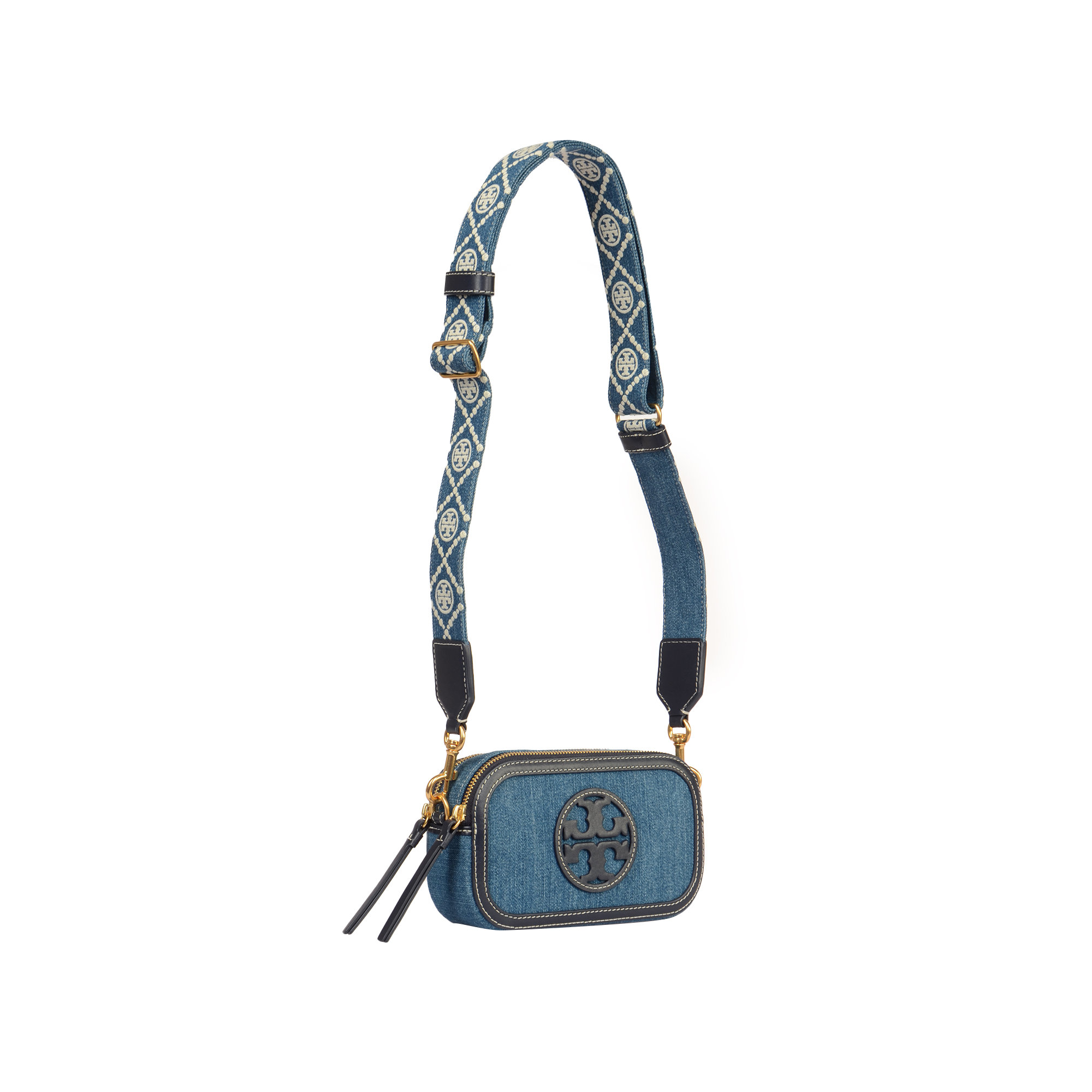 Miller Denim Mini Crossbody Bag Tory Burch vista3