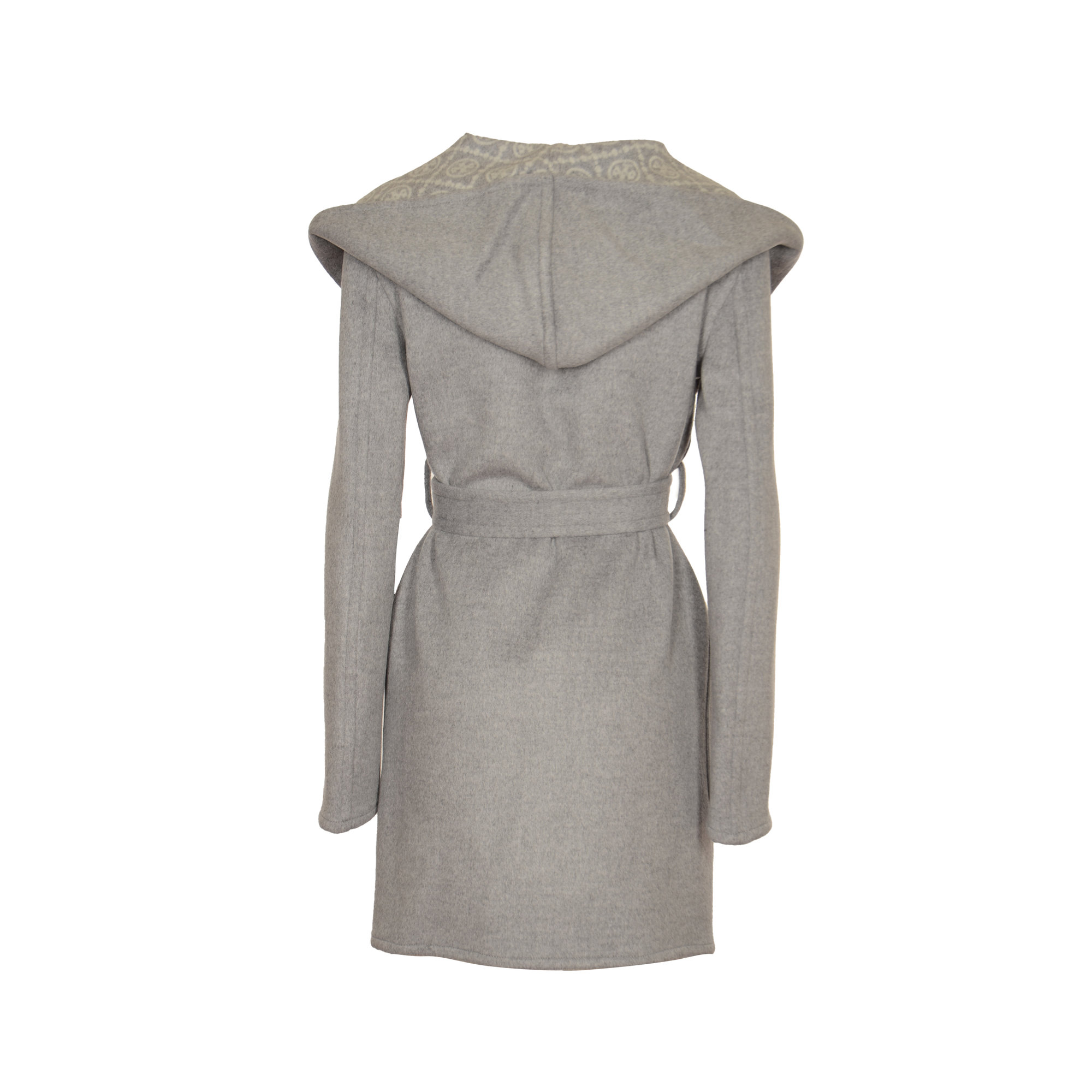 Hooded Wool Coat Tory Burch vista1