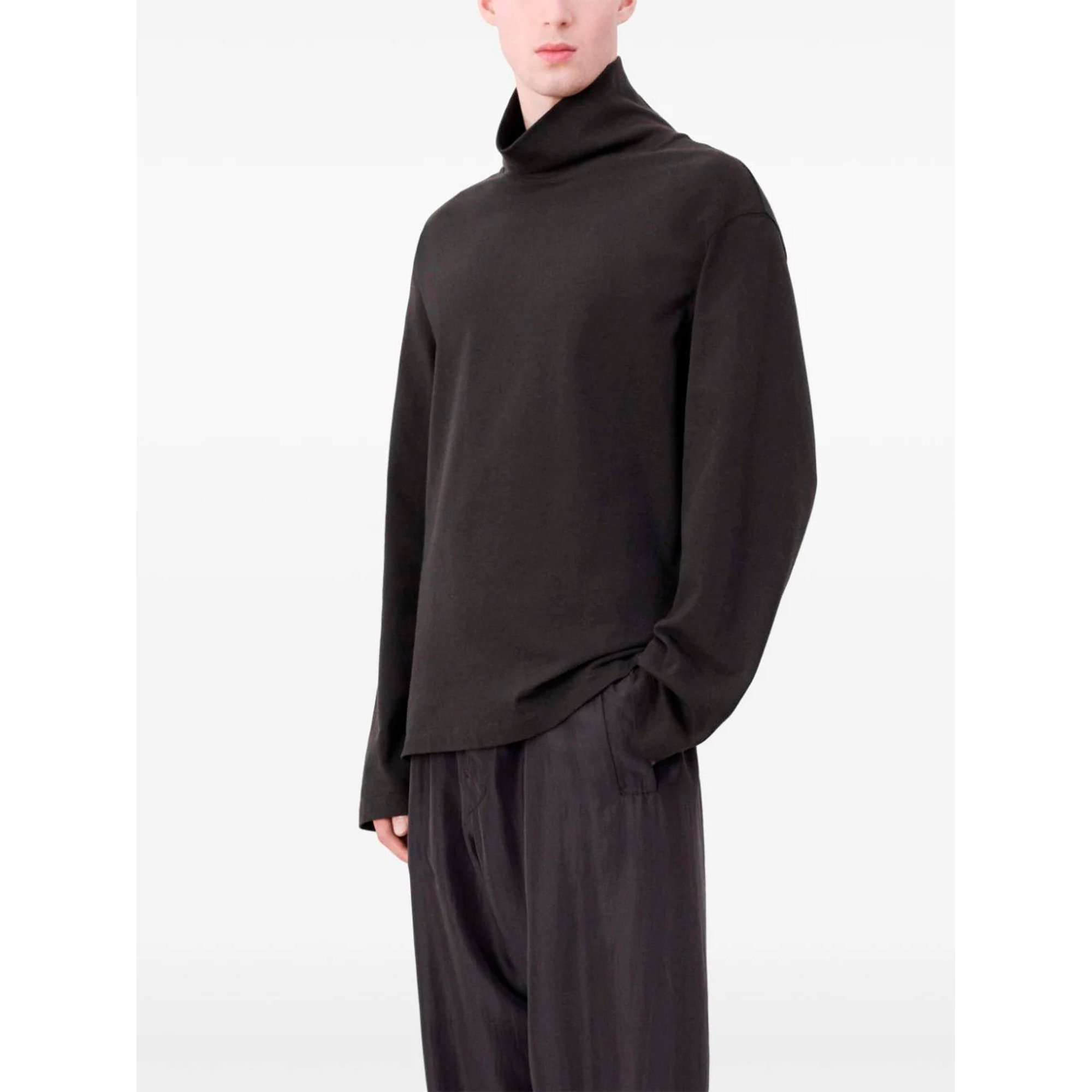 High Neck Long Sleeve Top To1317.lj1022 LEMAIRE vista2