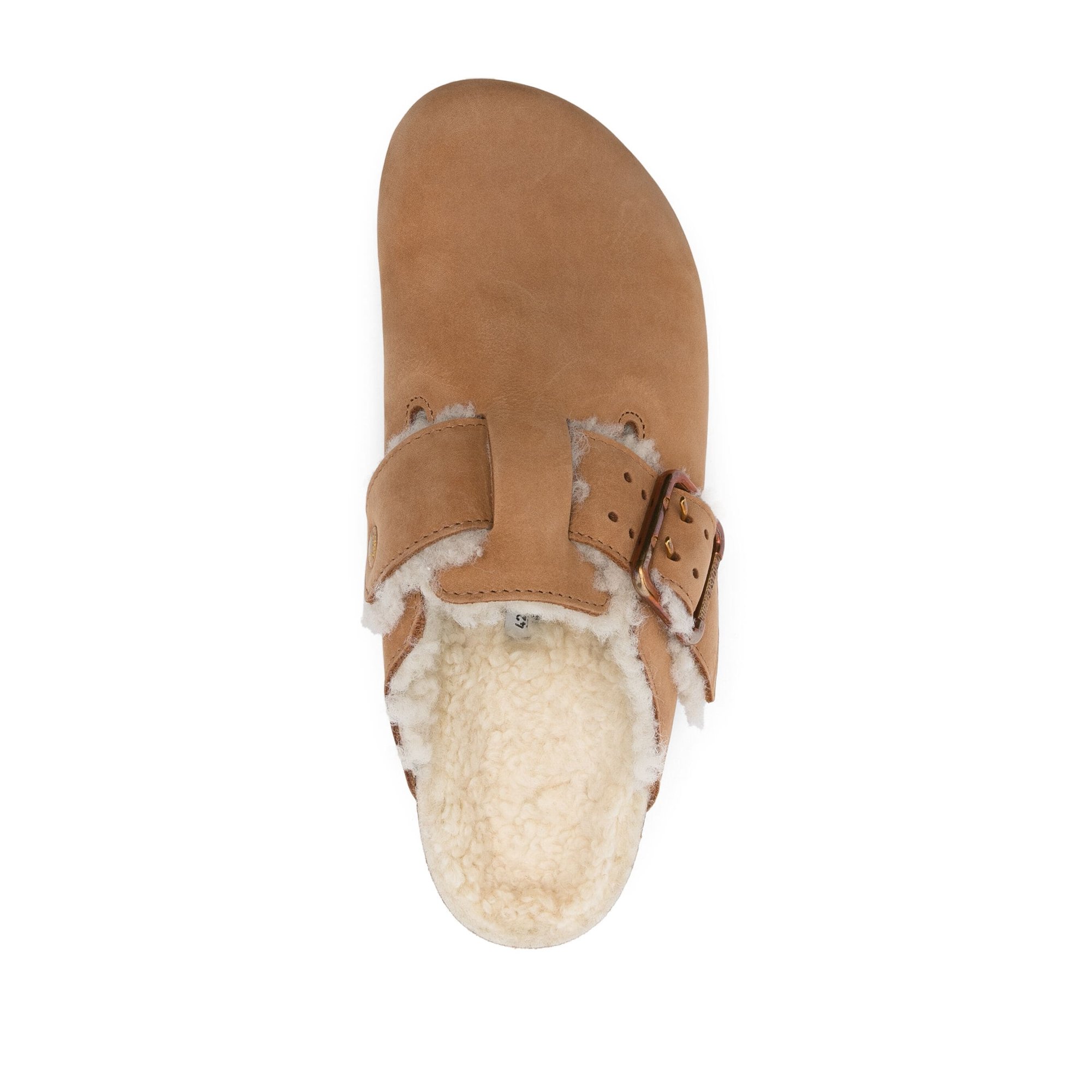 Boston Bold Shearling Cognac, Natural Leather 1023316 Birkenstock vista3