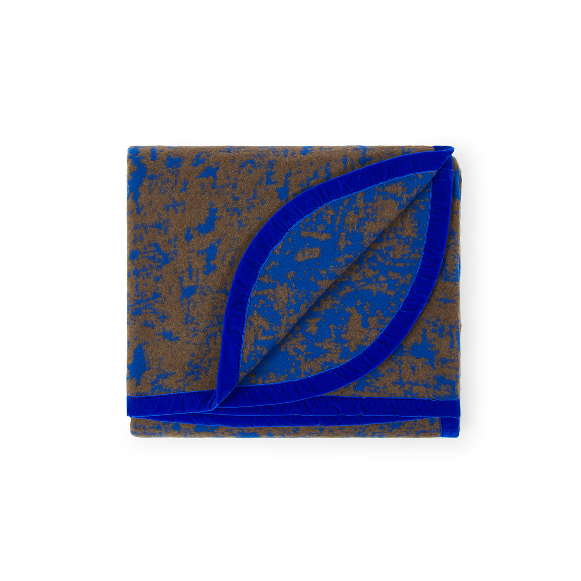 Coperta THERMOCOPERTA CAMOUFLAGE - Choco-Blu, 220x250 Lanerossi vista1
