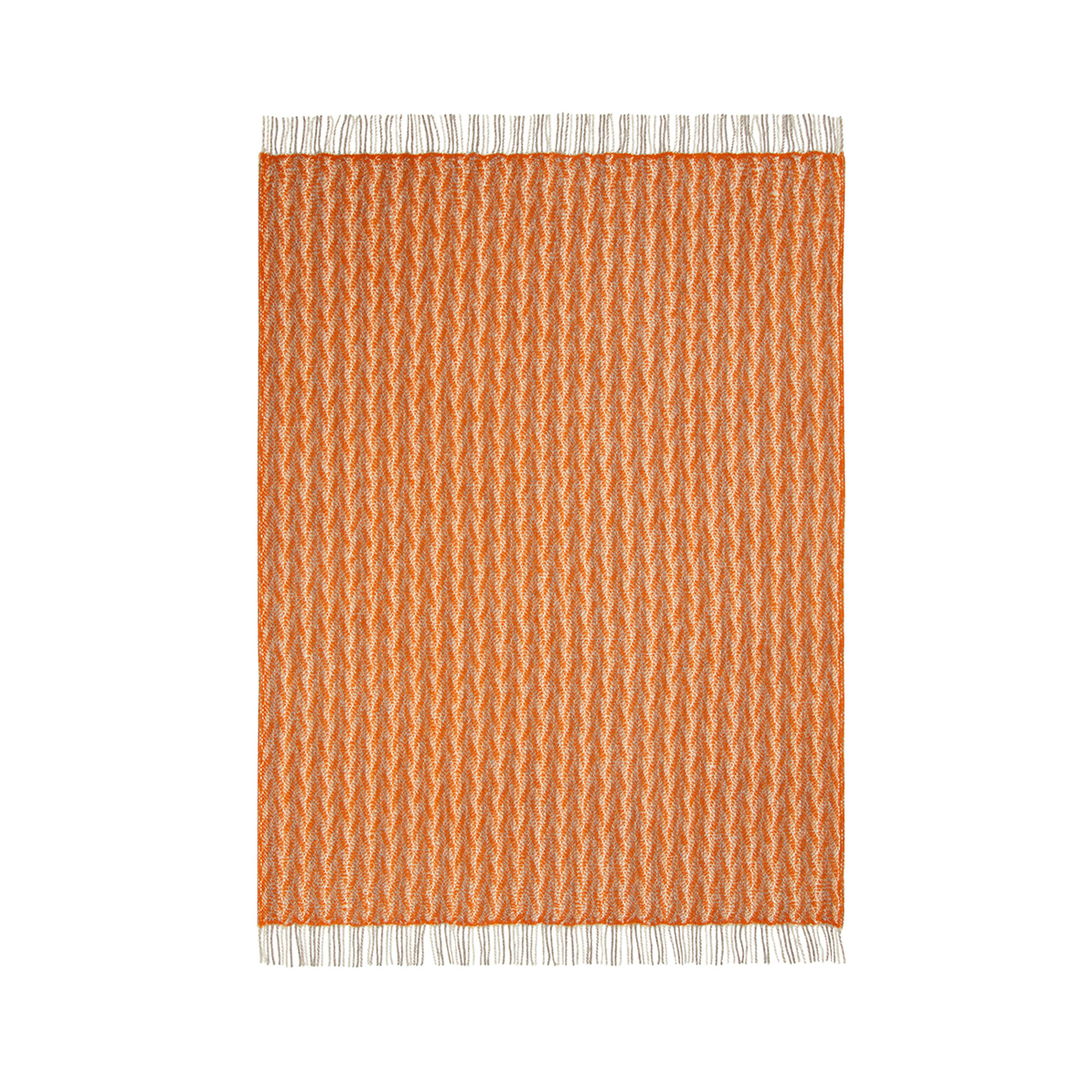 Plaid ANNA - Arancio, 130x170 Lanerossi vista2