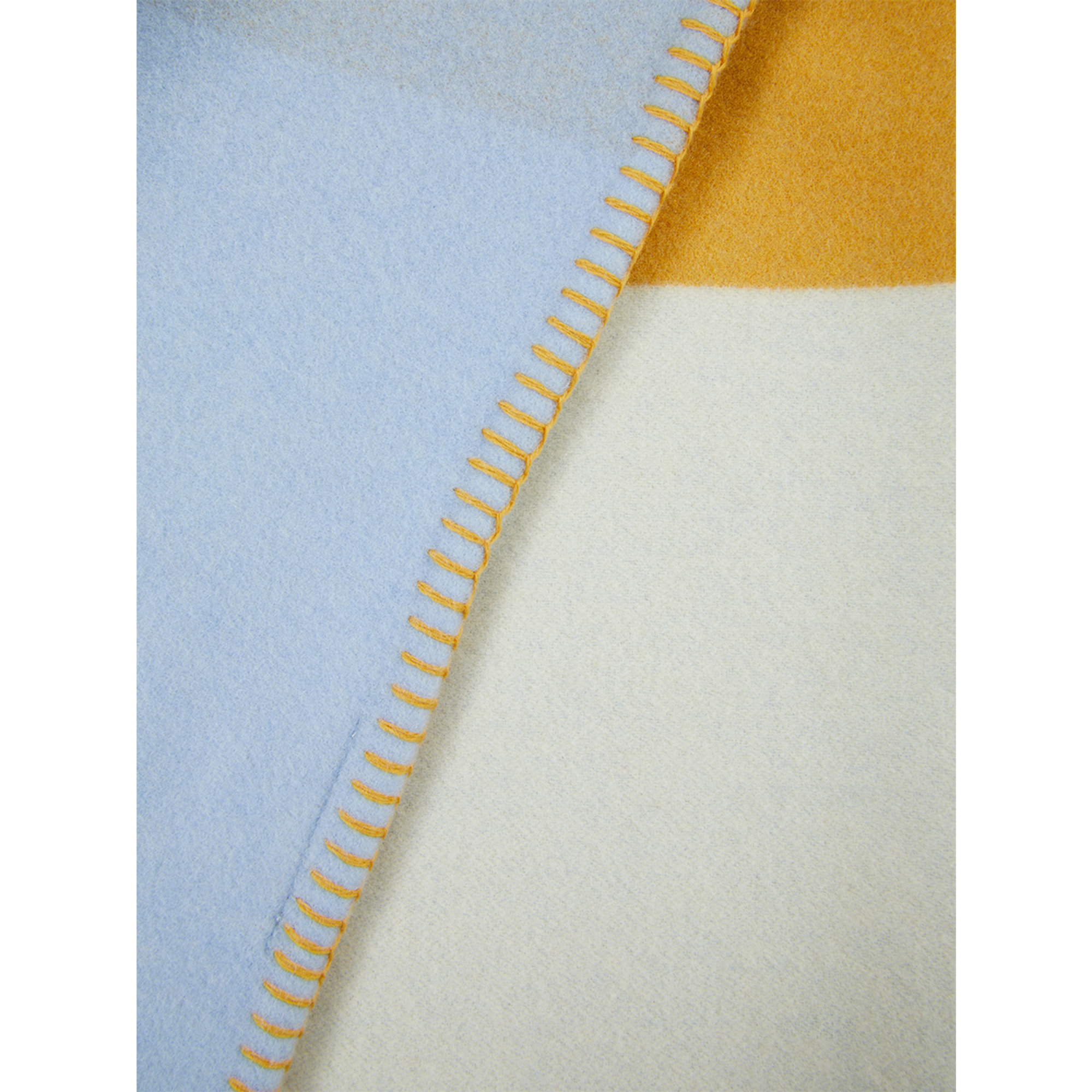 Plaid MALMO - Blauw Geel, 130x180 Lanerossi vista4