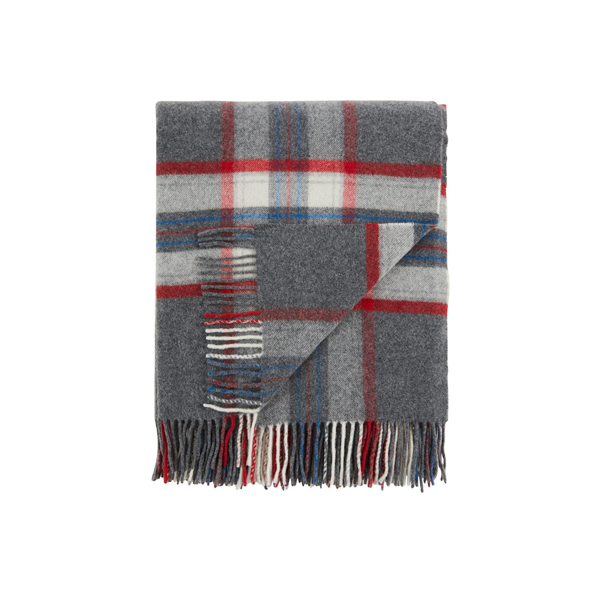 Plaid ARABBA - Grijs, 130x180 Lanerossi vista1