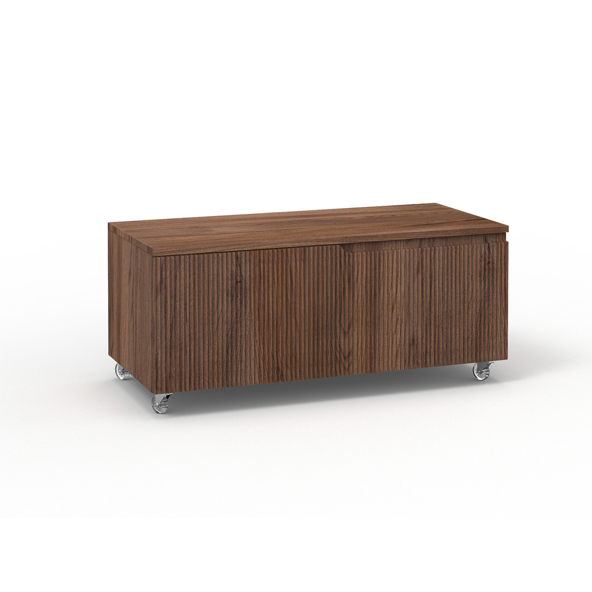 Cassettiera ZIP rovere rio, cm. L.100 P.45 H.42 TFT Home vista0