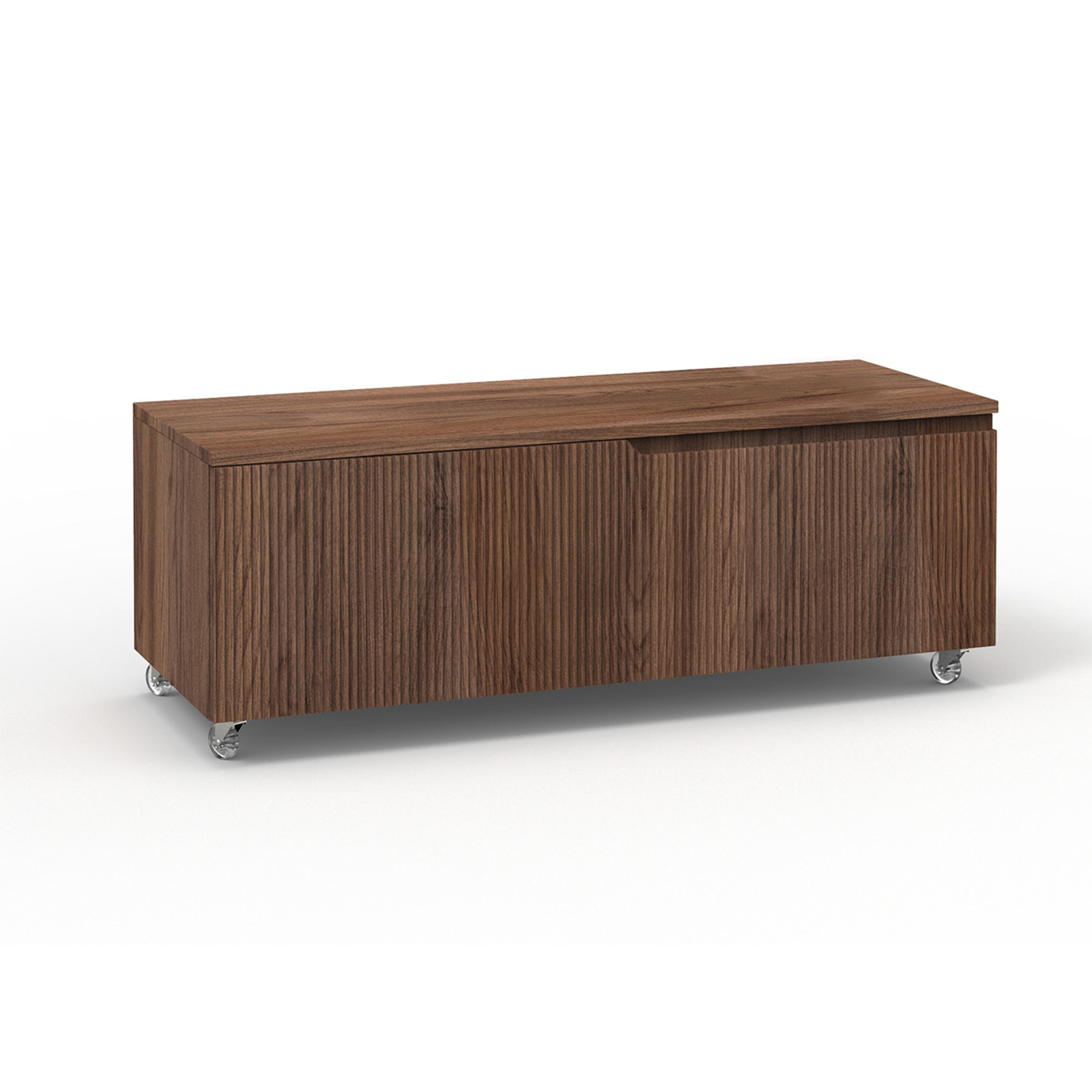 Cassettiera ZIP rovere rio,  cm. L.120 P.45 H.42 TFT Home vista0