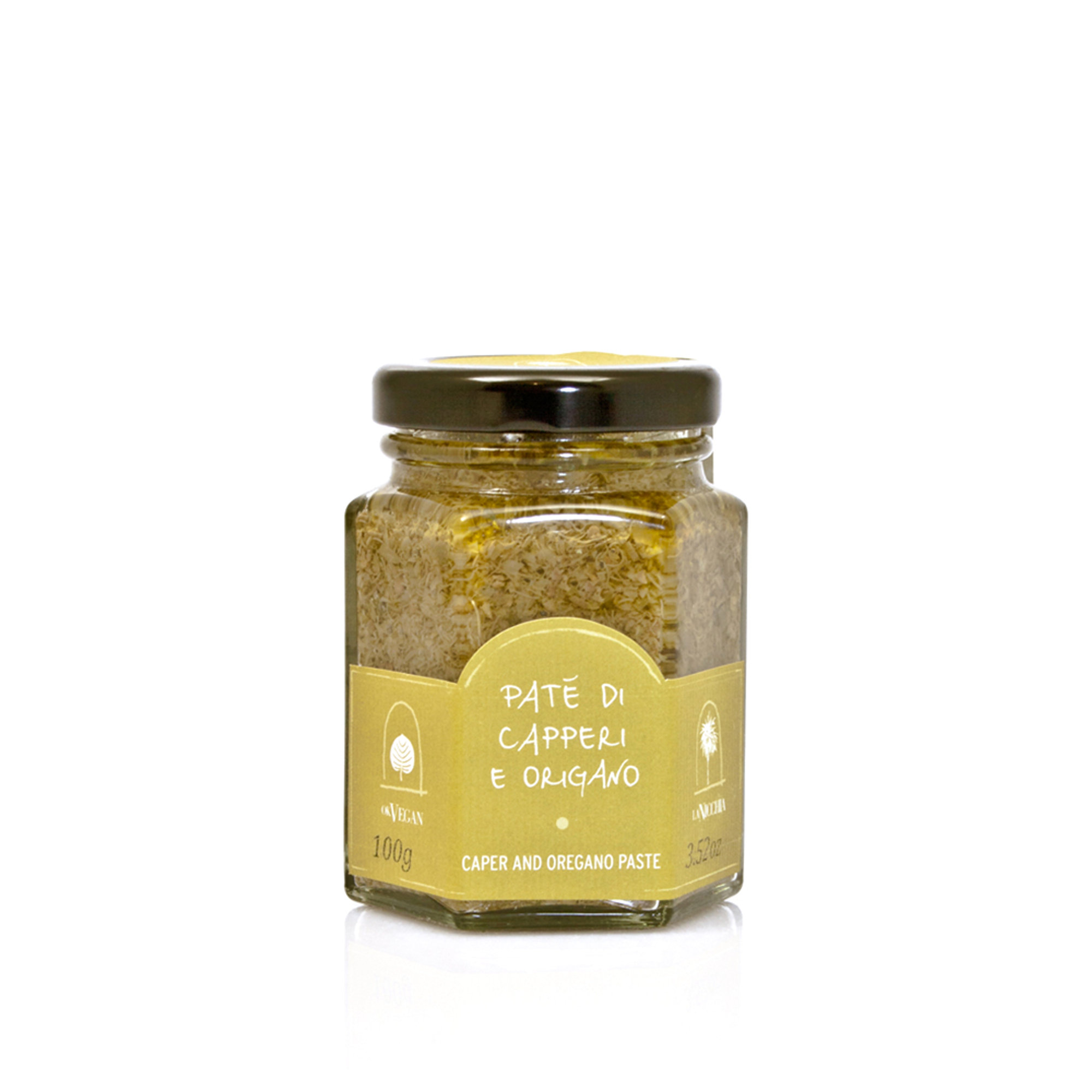 6 vasetti da 100 gr - Patè di Capperi e Origano La Nicchia vista0