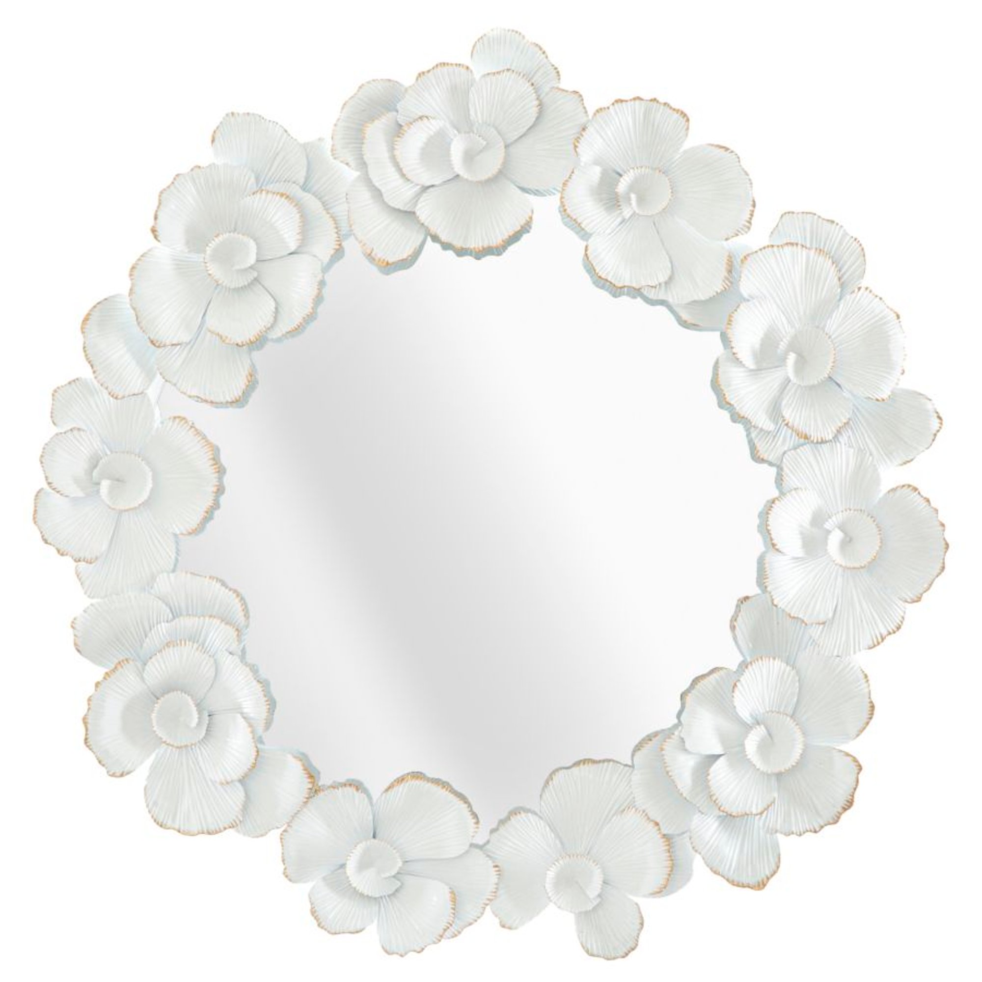 Spegel White Flower cm 82x2,6x85,5 Charme 1921 vista0