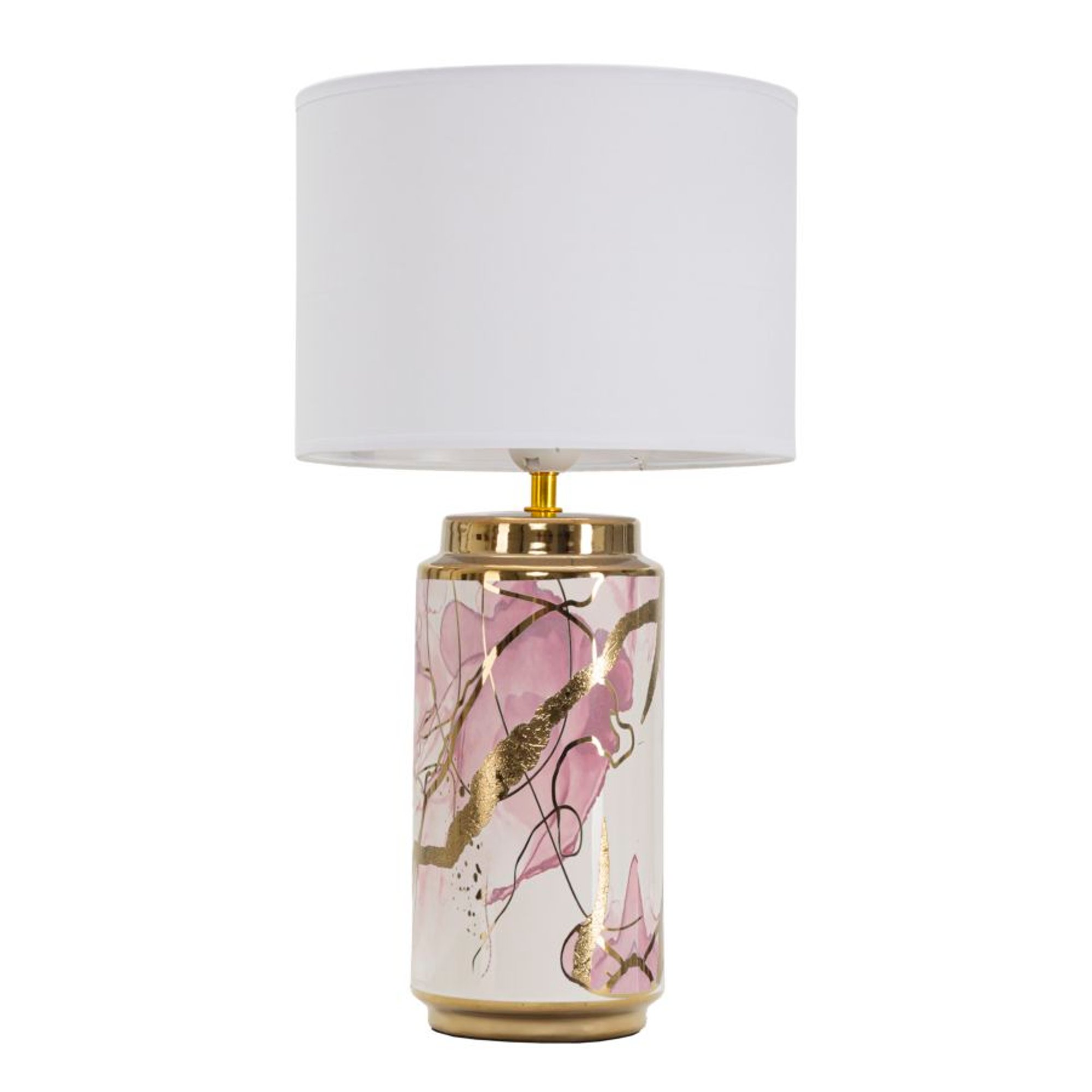 Glam Abstract Table Lamp cm ø 25x48 Charme 1921 vista0