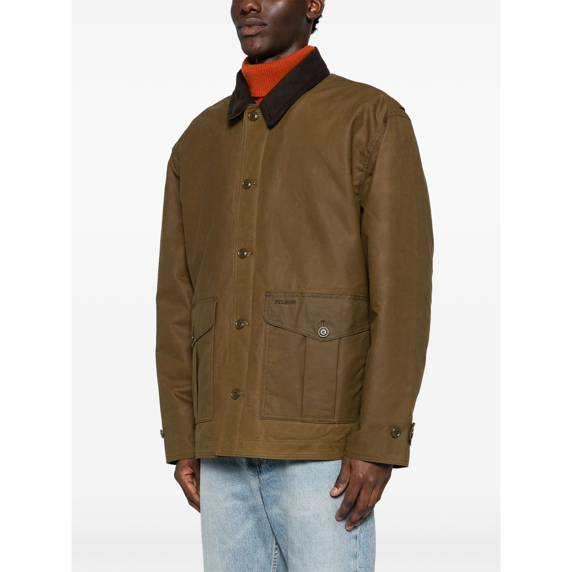 Waxed Barn Coat Fmcps01037178 Filson vista2