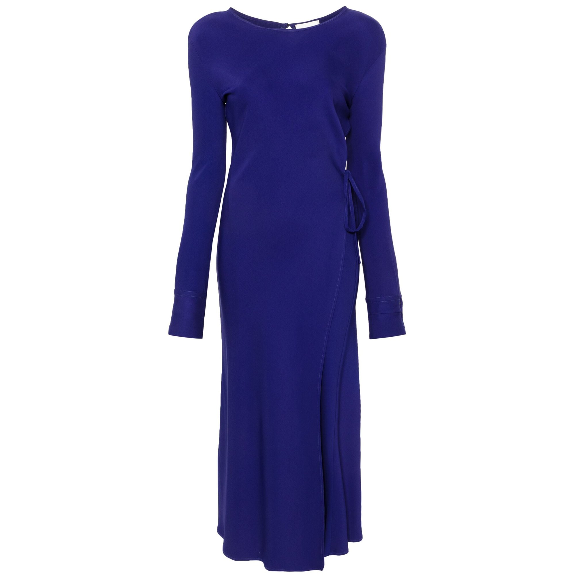 Stretch Cady Crepe Wrapover Dress 13252mydress Forte_Forte  vista0