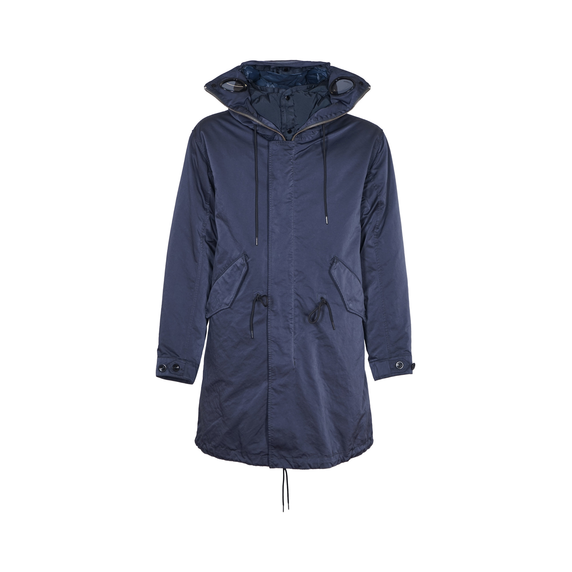 Outerwear Long Jacket in Micro Kei CP Company vista0