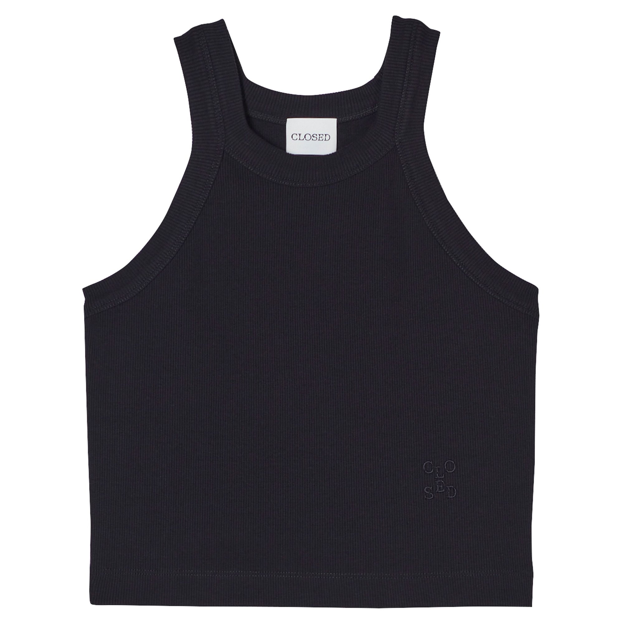 Cropped Racer Top C9556842tem Closed vista0