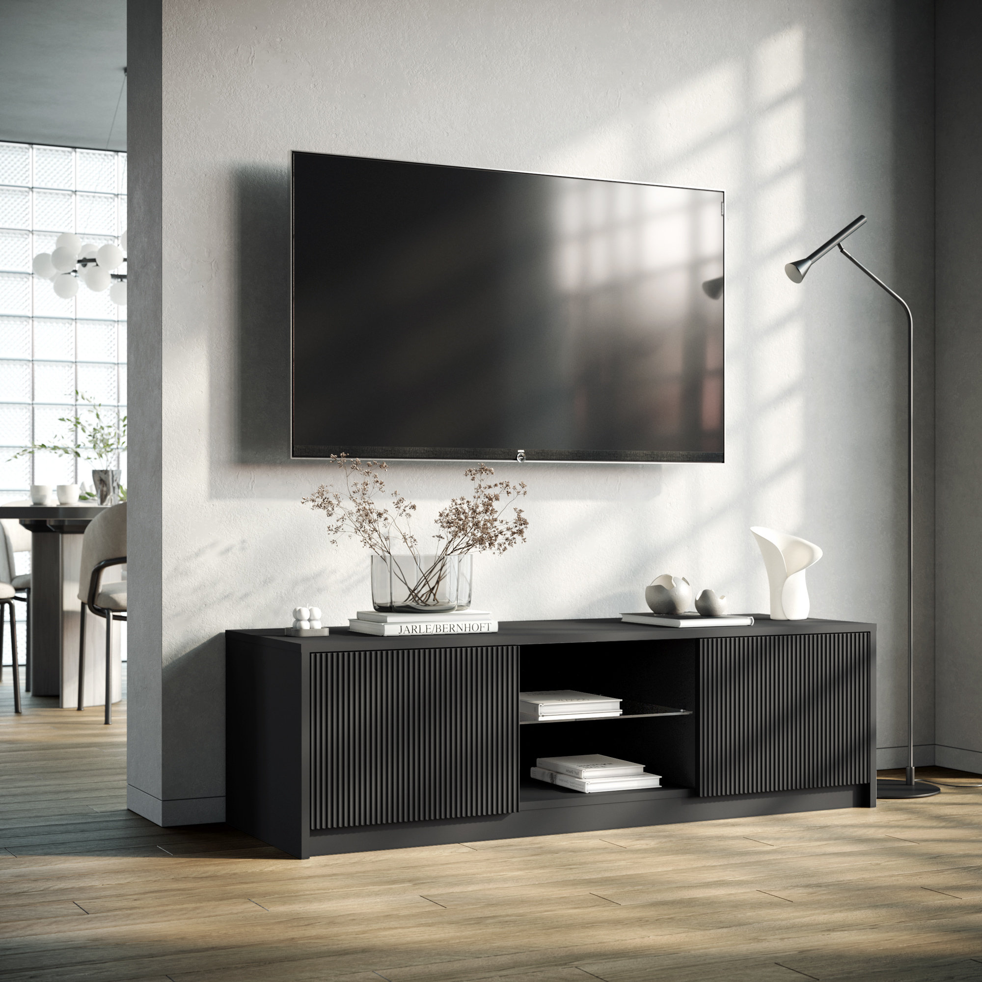 Porta TV LULLABY nero TFT Home vista2