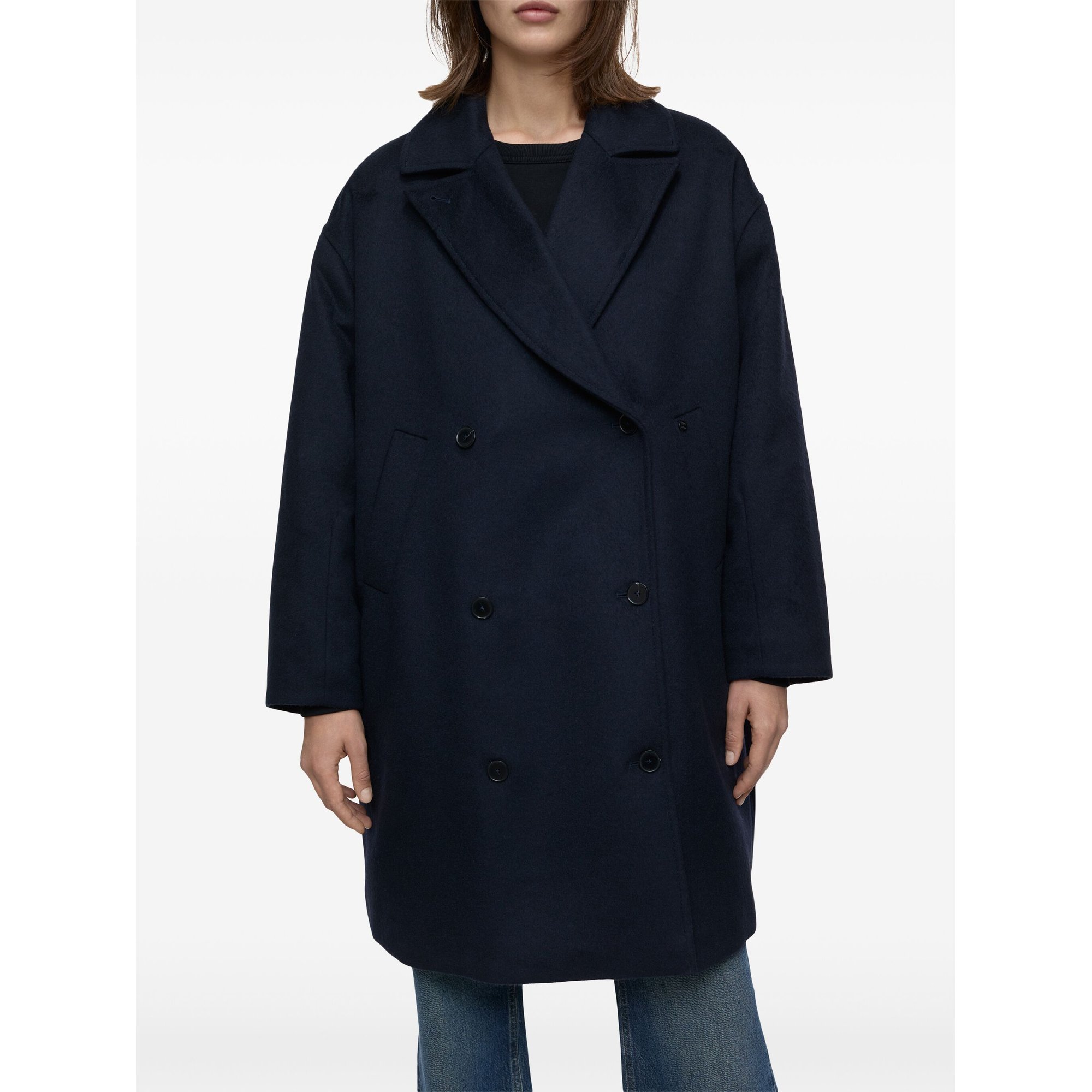 Wool Coat C9759065c22 Closed vista3