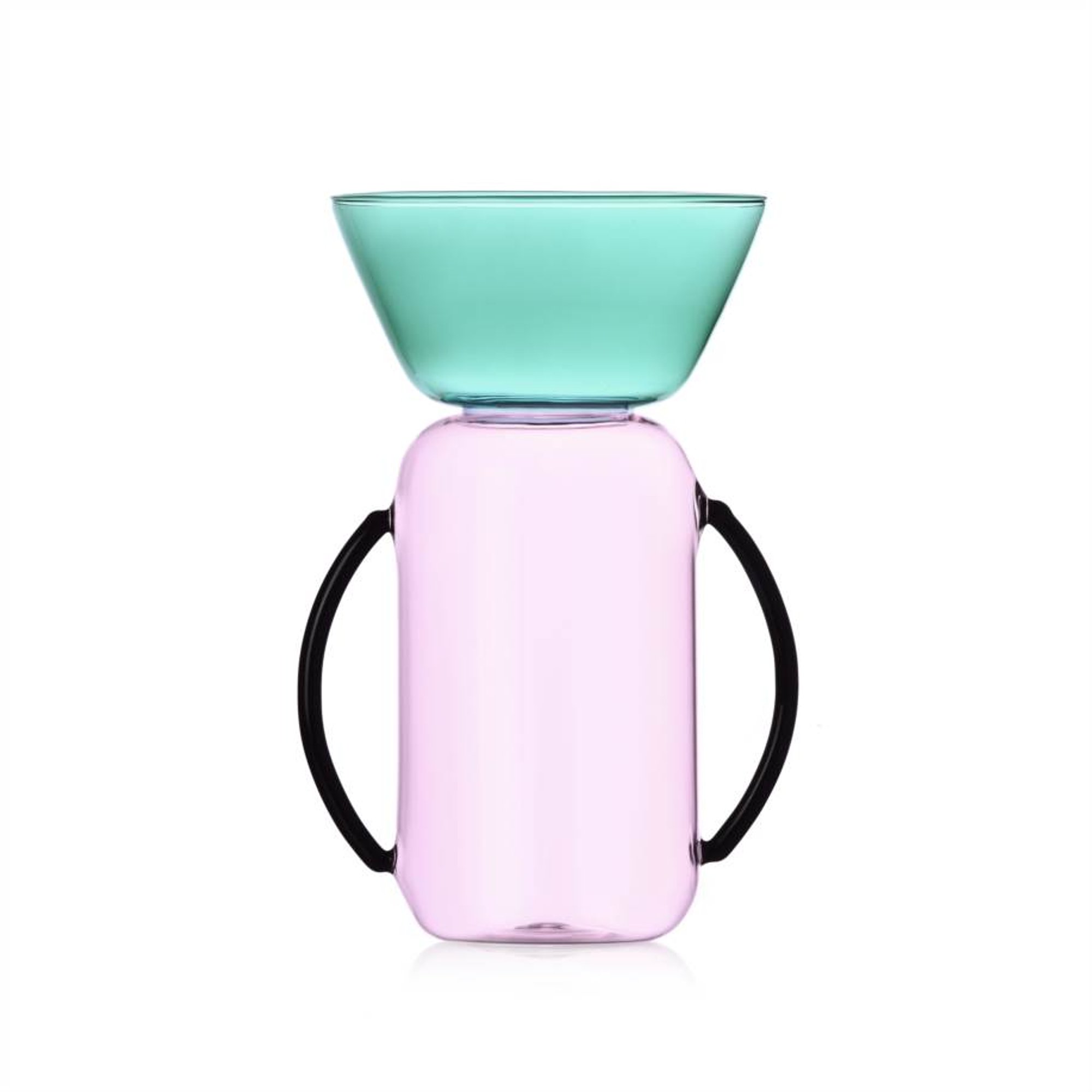 Gelee Vase Pink/petrol Medium 09313209 Ichendorf Milano vista0
