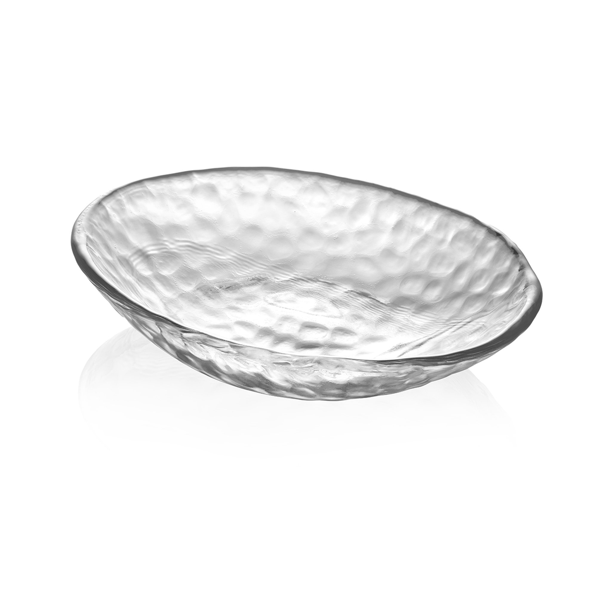 Portapane ovale, Babilonia cm 21x15 trasparente IVV vista0