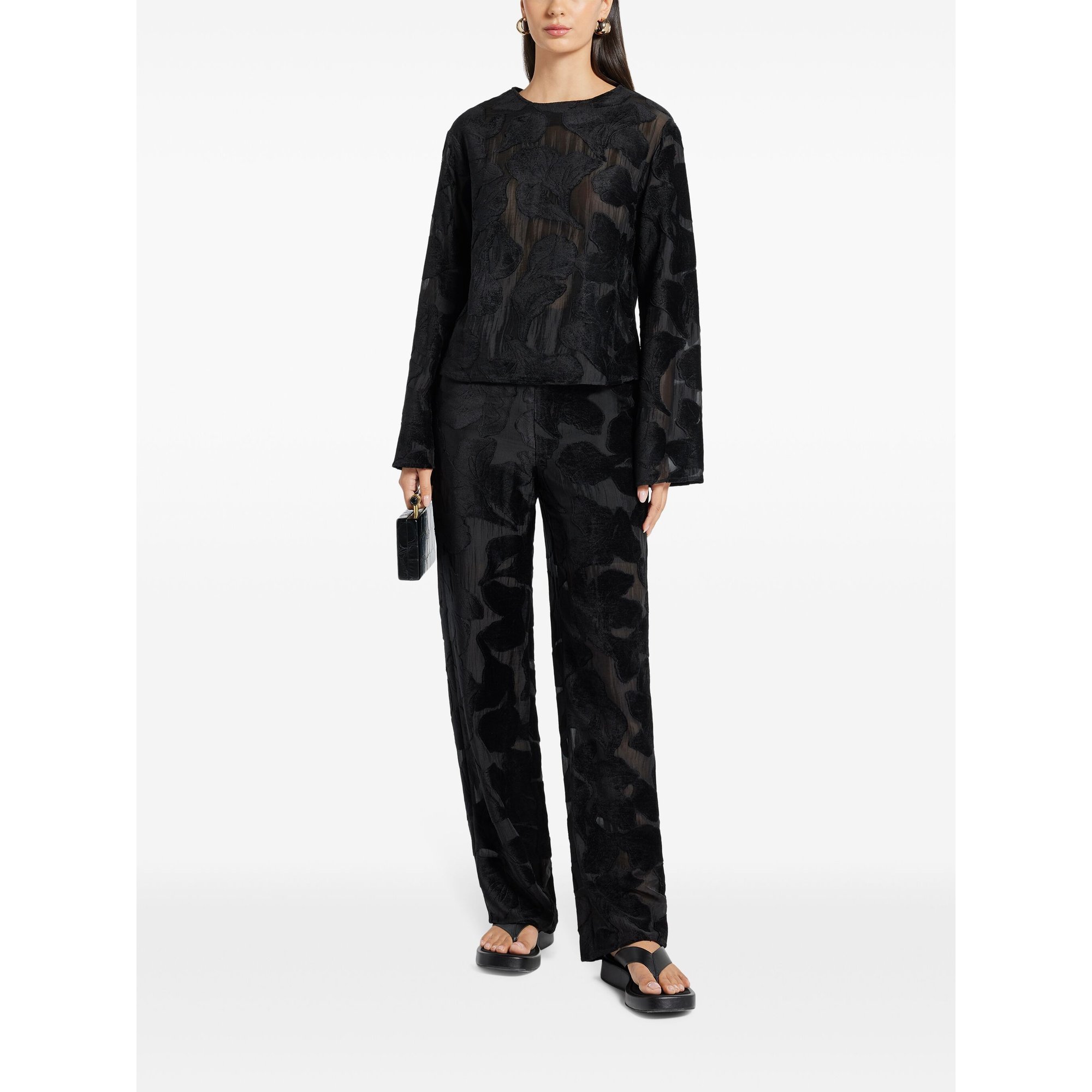 Velvet Pants Pares Loulou Studio vista1