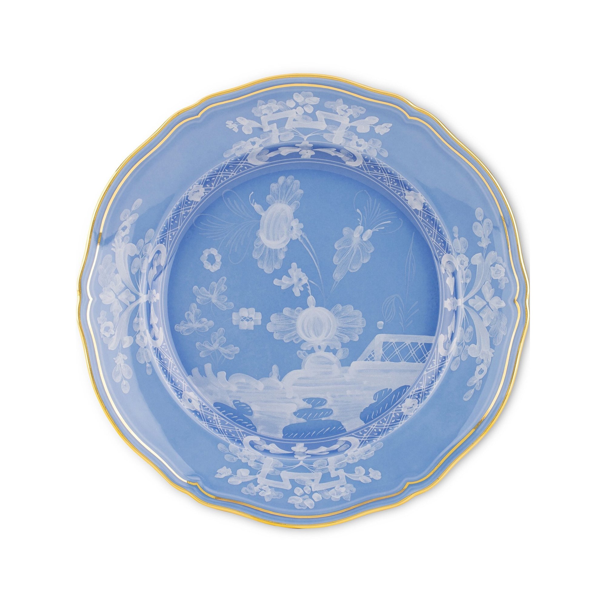 Oriente Italiano Pervinca  - Piatto Piano cm 21 003rg00fpt110010210g00124400 Ginori 1735 vista0