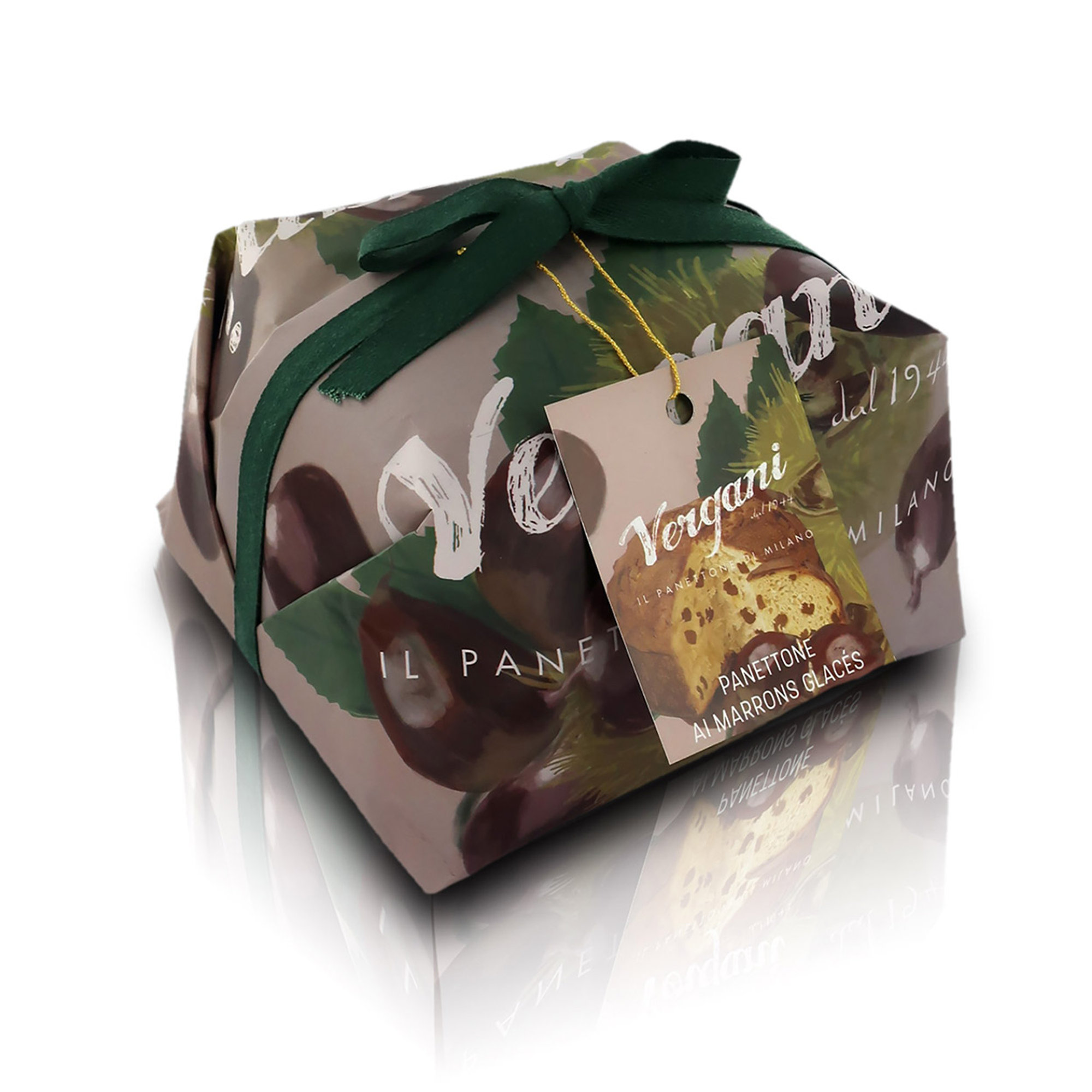 Panettone Vergani Marron Glacé 750g Gourmet Vergani vista0