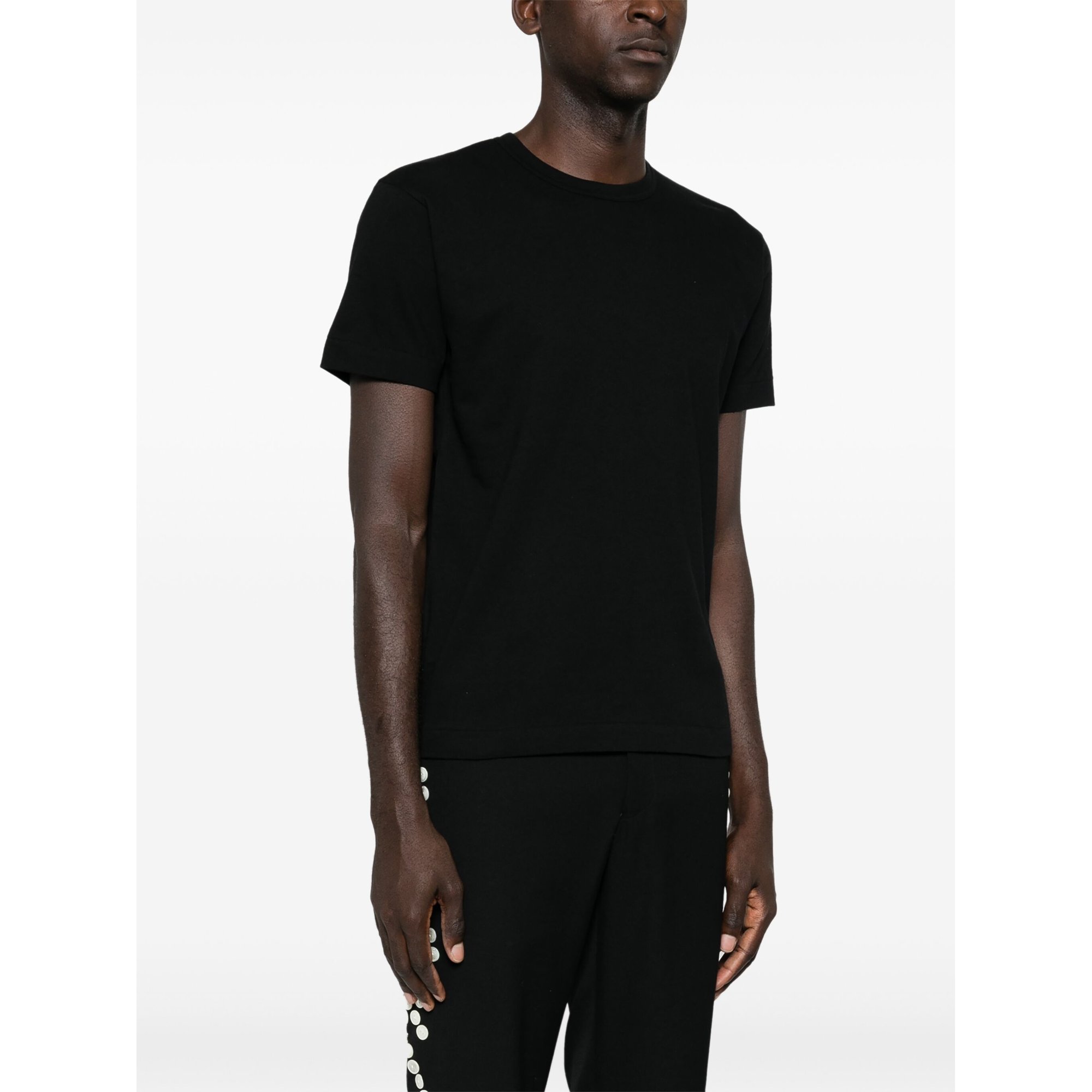 Tshirt Red Emblem Knit Axt340051 Comme des Garçons Play vista3