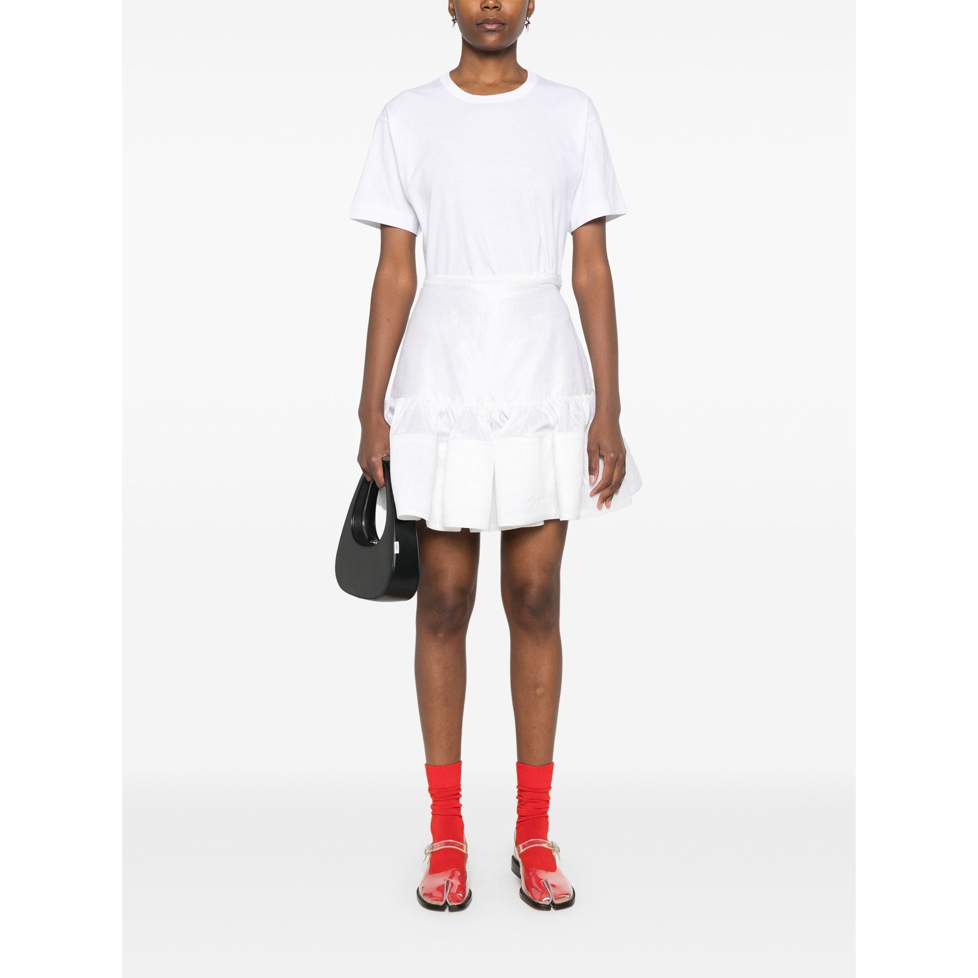 Tshirt Red Emblem Knit Axt340051 Comme des Garçons Play vista2